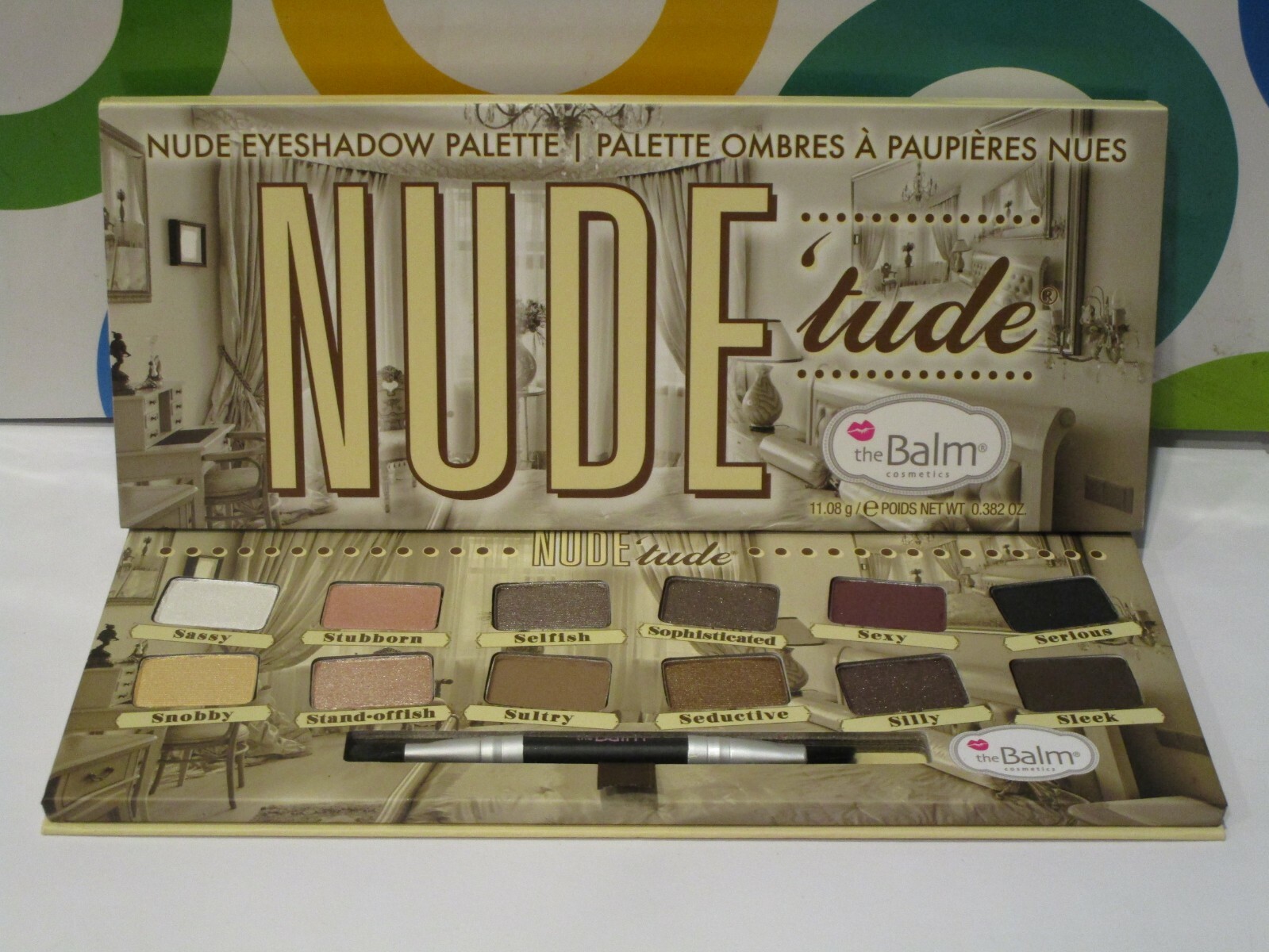 THE BALM COSMETICS ~ NUDE'TUDE NUDE EYESHADOW PALETTE ~ 0.382 OZ BOXED THE BALM COSMETICS ~ NUDE'TUDE NUDE EYESHADOW PALETTE ~ 0.382 OZ BOXED