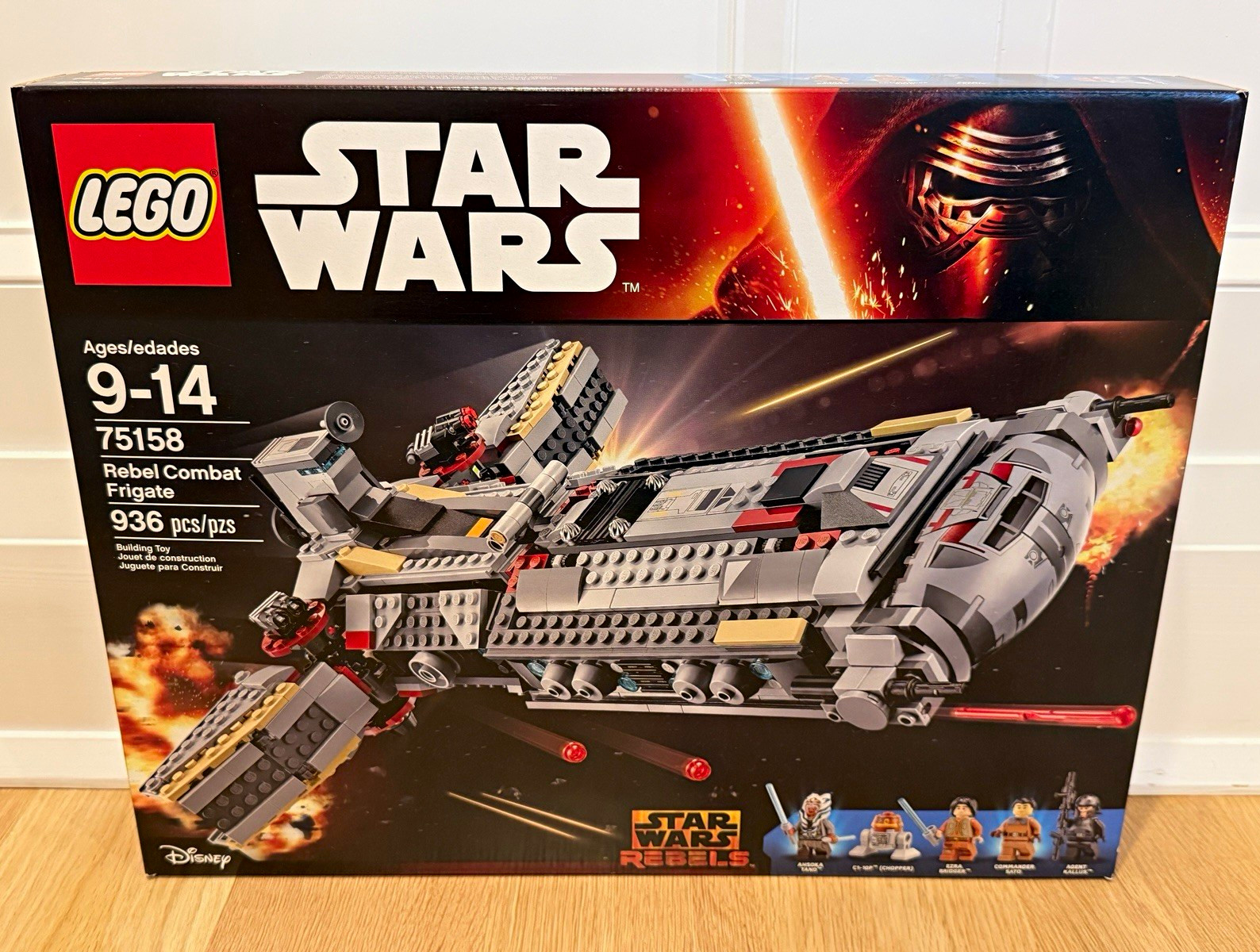 LEGO Star Wars Rebels Rebel Combat Frigate 75158 New Sealed Ahsoka Ezra Sato LEGO Star Wars Rebels Rebel Combat Frigate 75158 New Sealed Ahsoka Ezra Sato