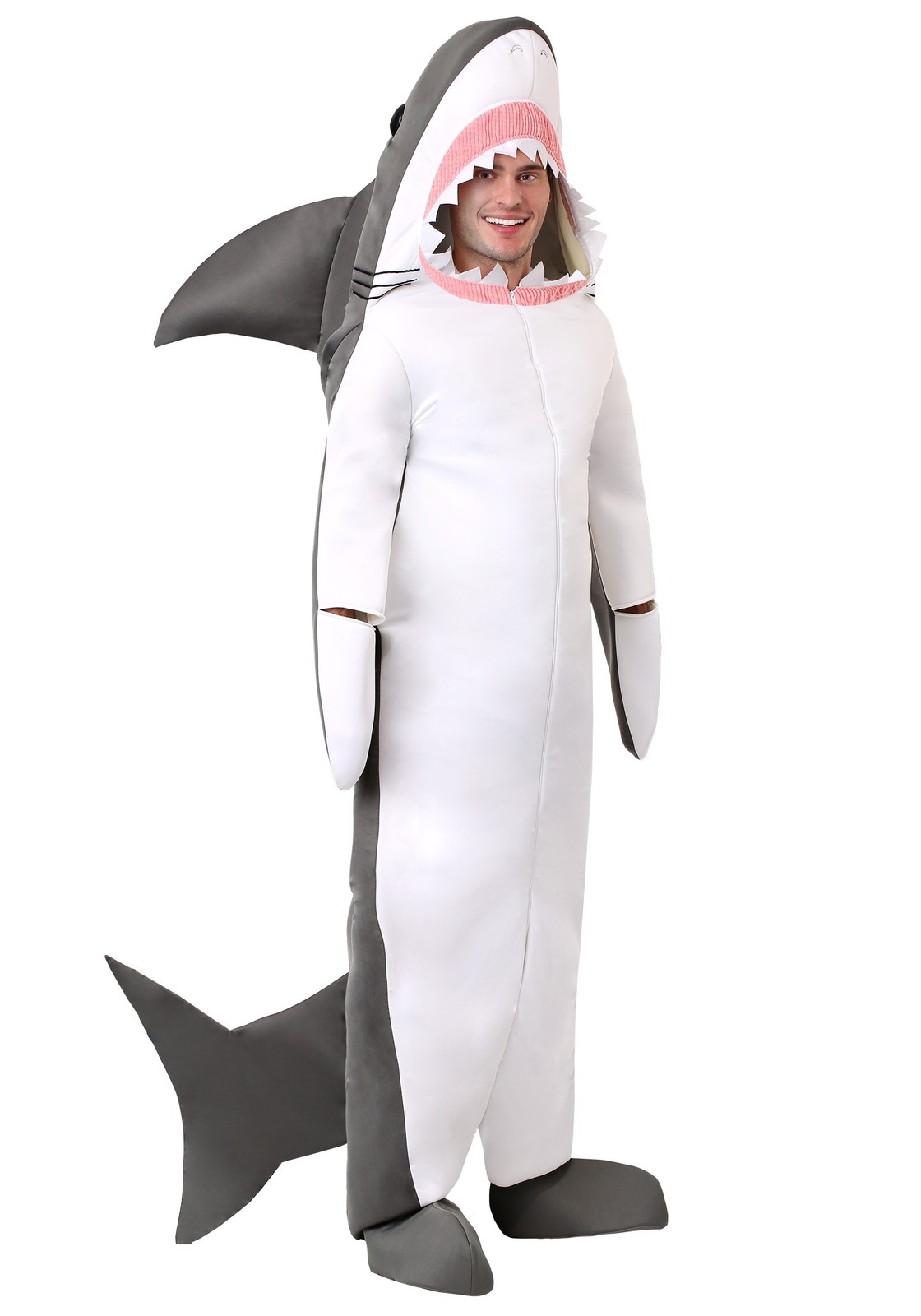Adult\'s Great White Shark Costume