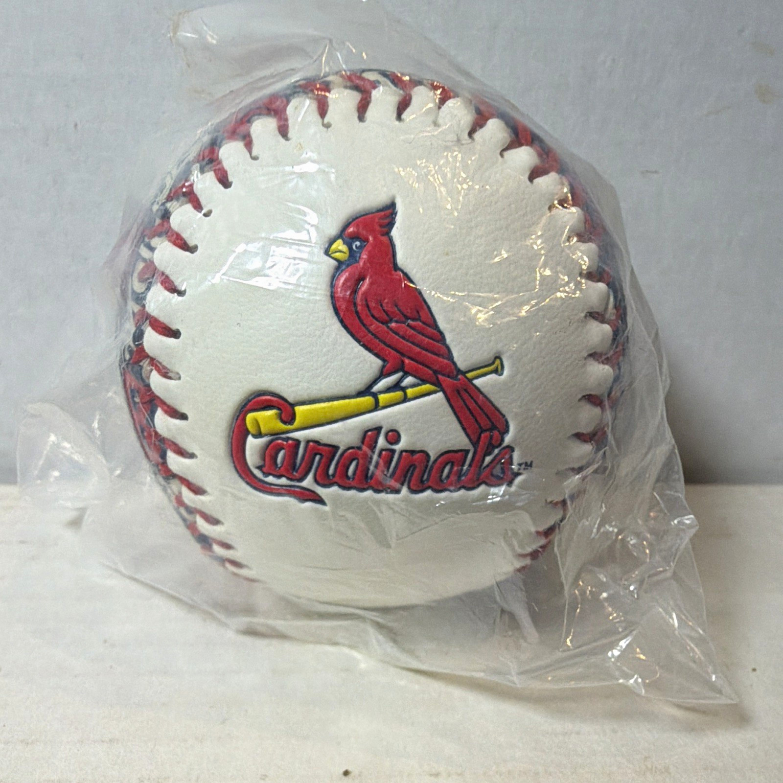 Rawlings St Louis Cardinals 2015 MLB Patriotic Red White Blue Baseball W/Case Rawlings St Louis Cardinals 2015 MLB Patriotic Red White Blue Baseball W/Case