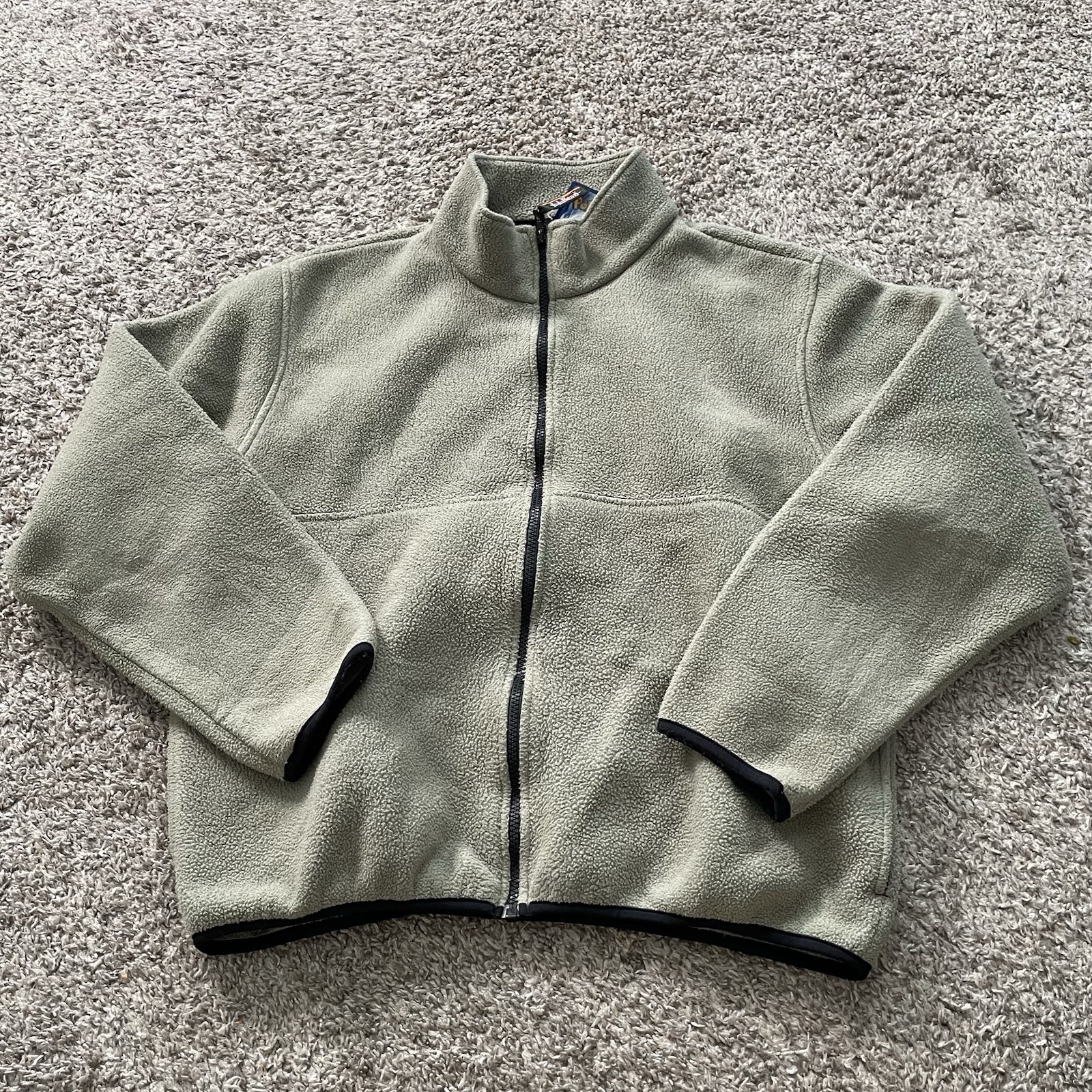 Vtg L.L. Bean Fleece Jacket Womens XL Tan/gray Full Zip EUC Vintage Gorpcore 90s Vtg L.L. Bean Fleece Jacket Womens XL Tan/gray Full Zip EUC Vintage Gorpcore 90s