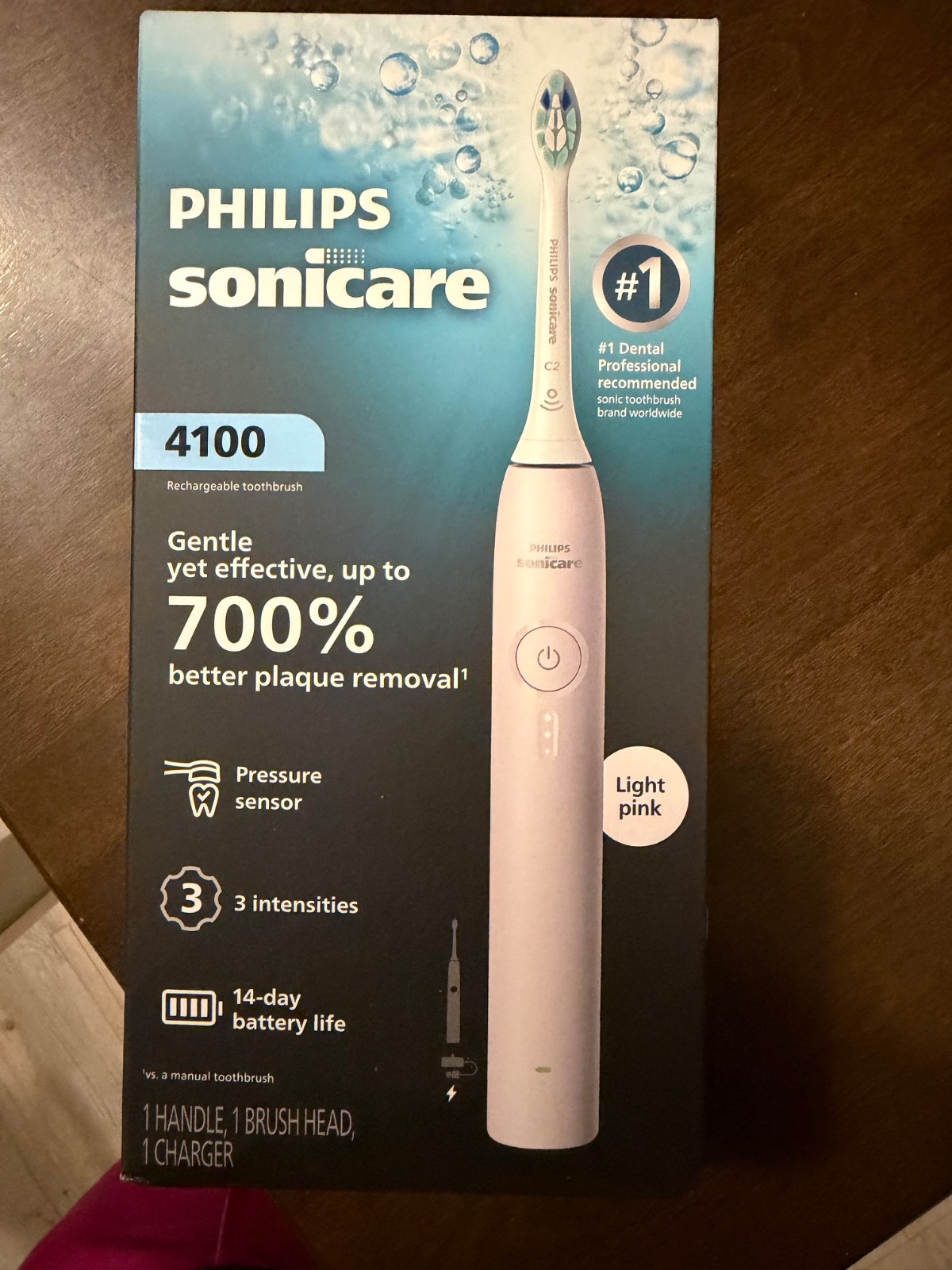 phillips sonicare 4100 rechargeable electric toothbrush light pink phillips sonicare 4100 rechargeable electric toothbrush light pink