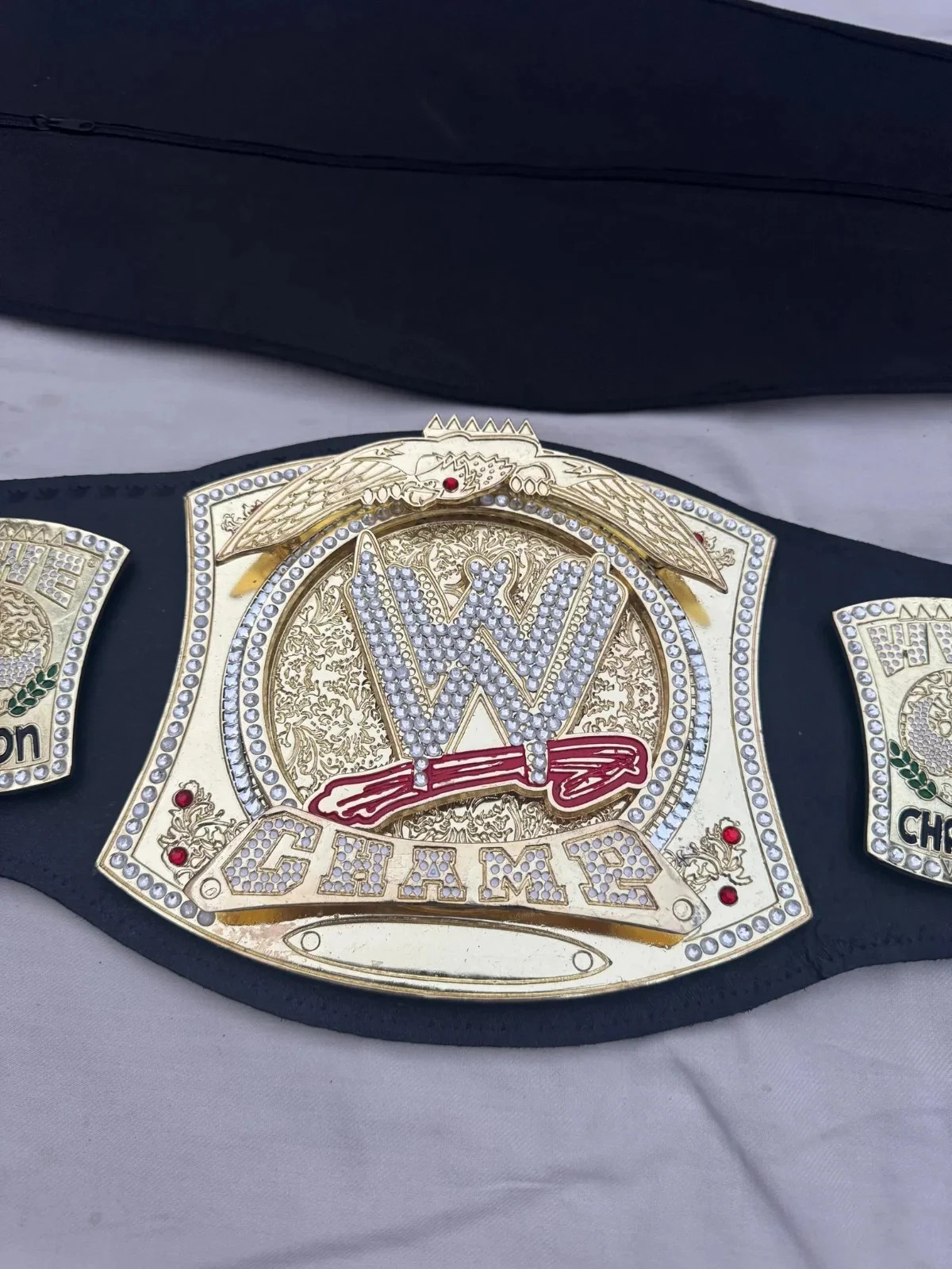 Custom 4mm Spinner Championship Belt Replica Heavyweight + Free Cover Custom 4mm Spinner Championship Belt Replica Heavyweight + Free Cover