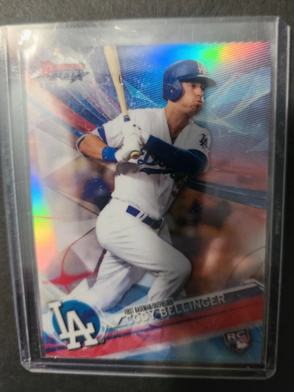 2017 Bowman\'s Best - Cody Bellinger #65 Refractor (RC) 2017 Bowman\'s Best - Cody Bellinger #65 Refractor (RC)