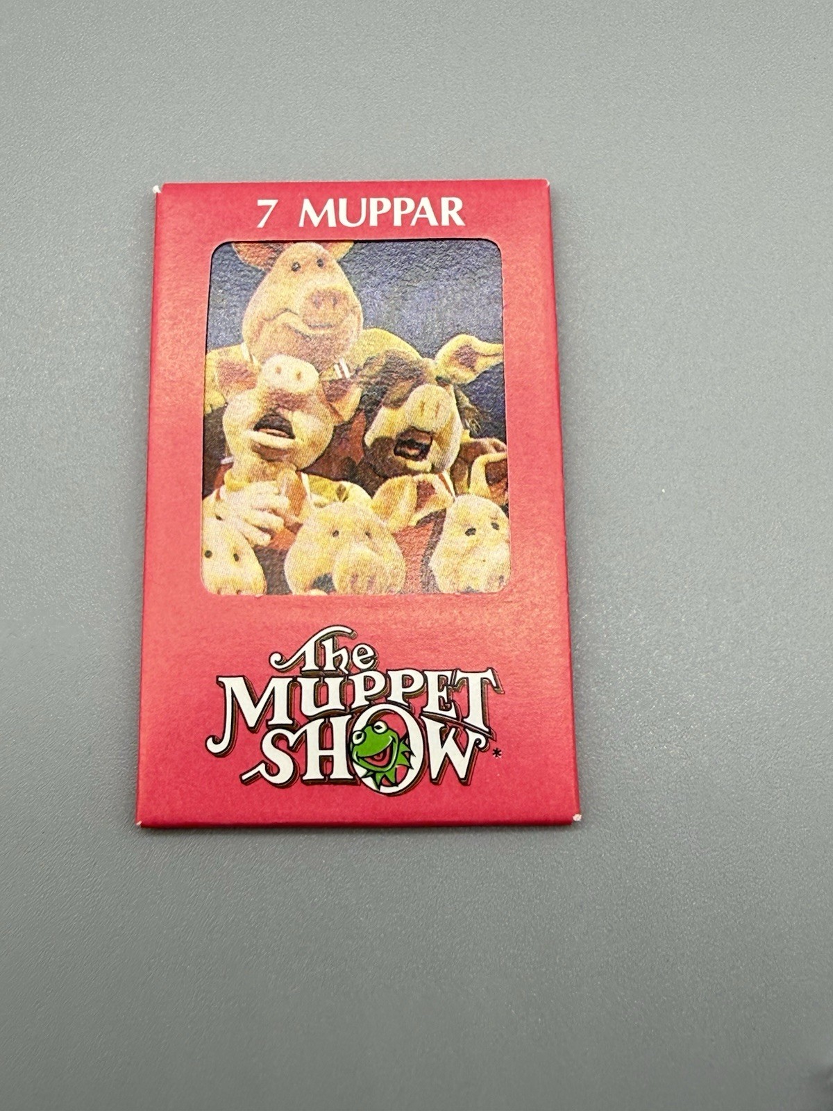 THE MUPPET SHOW 1978 SAMLARSAKER UNOPENED PACK 7 CARDS Jim Henson Muppets Pigs