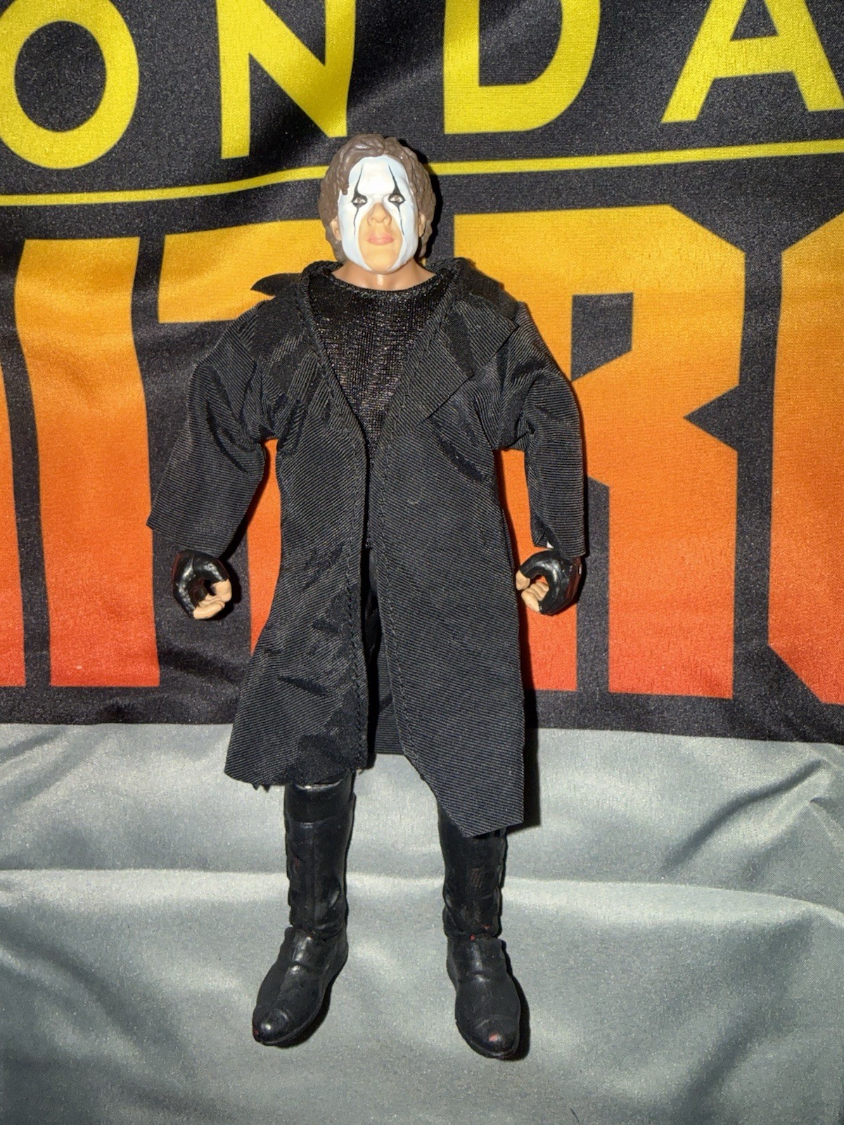 CUSTOM MATTEL WCW Ultimate Edition THE CROW DEBUT STING WWE TNA WWF CUSTOM MATTEL WCW Ultimate Edition THE CROW DEBUT STING WWE TNA WWF