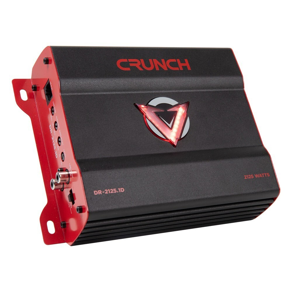 Crunch DR-2125.1D V-Drive Monoblock Class D Subwoofer Amplifier