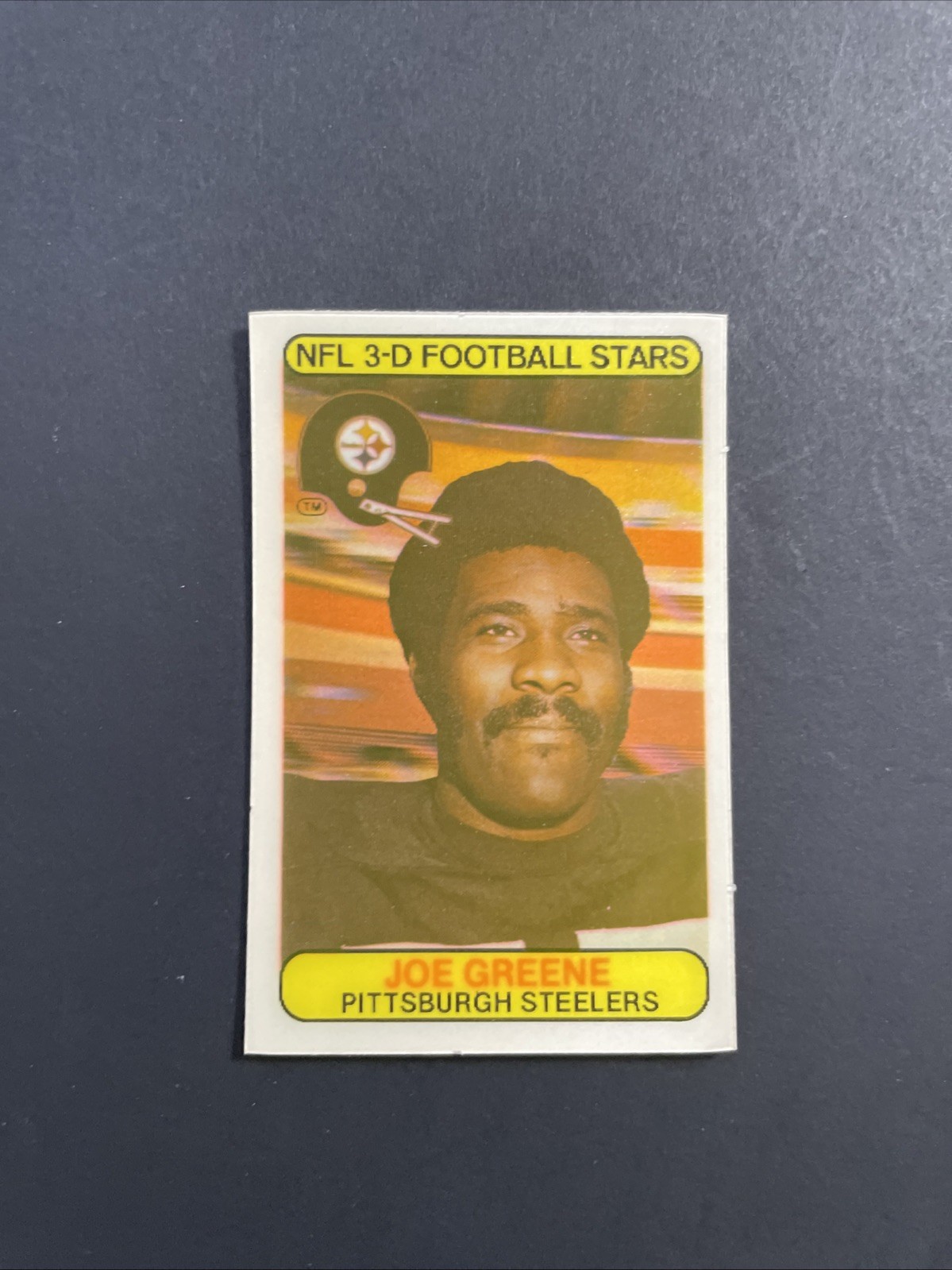1979 Stop \'n Go NFL 3-D Football Stars - Joe Greene #18 HOF 1979 Stop \'n Go NFL 3-D Football Stars - Joe Greene #18 HOF