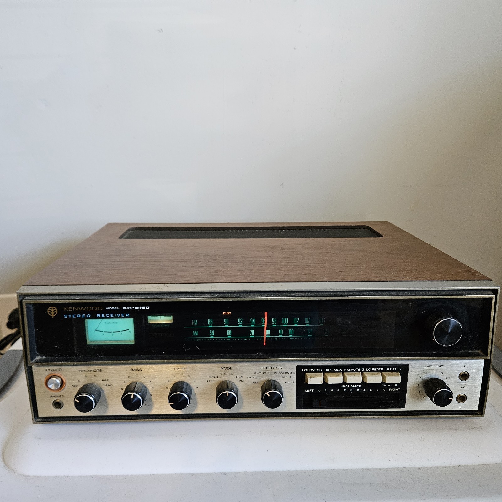 Kenwood KR-5150 Vintage Stereo Receiver **FOR PARTS UNTESTED** Kenwood KR-5150 Vintage Stereo Receiver **FOR PARTS UNTESTED**