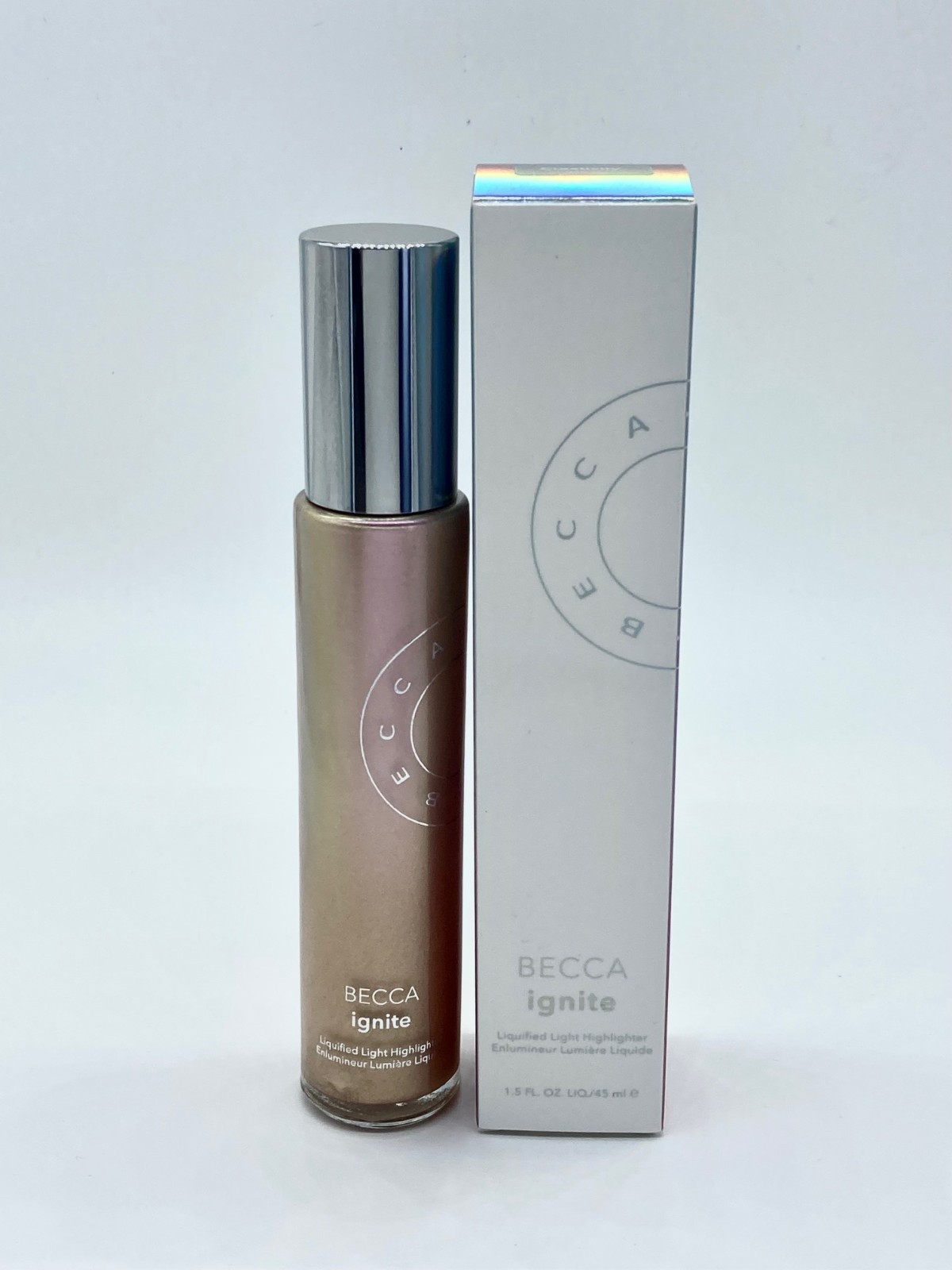 BECCA Ignite Liquefied Light Highlighter in CREATIVITY 1.5oz (45ml) NIB