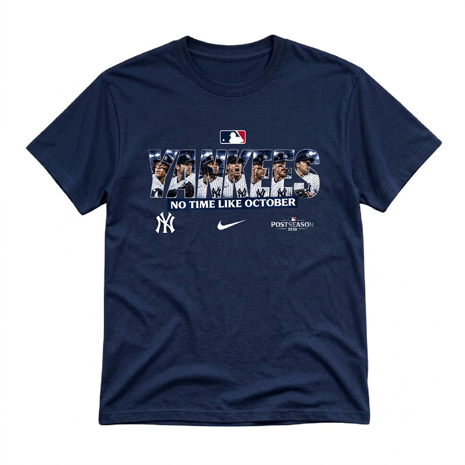 Men\'s New York Yankees 2026 Postseason Clinched Tshirt - Custom Tshirt Men\'s New York Yankees 2026 Postseason Clinched Tshirt - Custom Tshirt