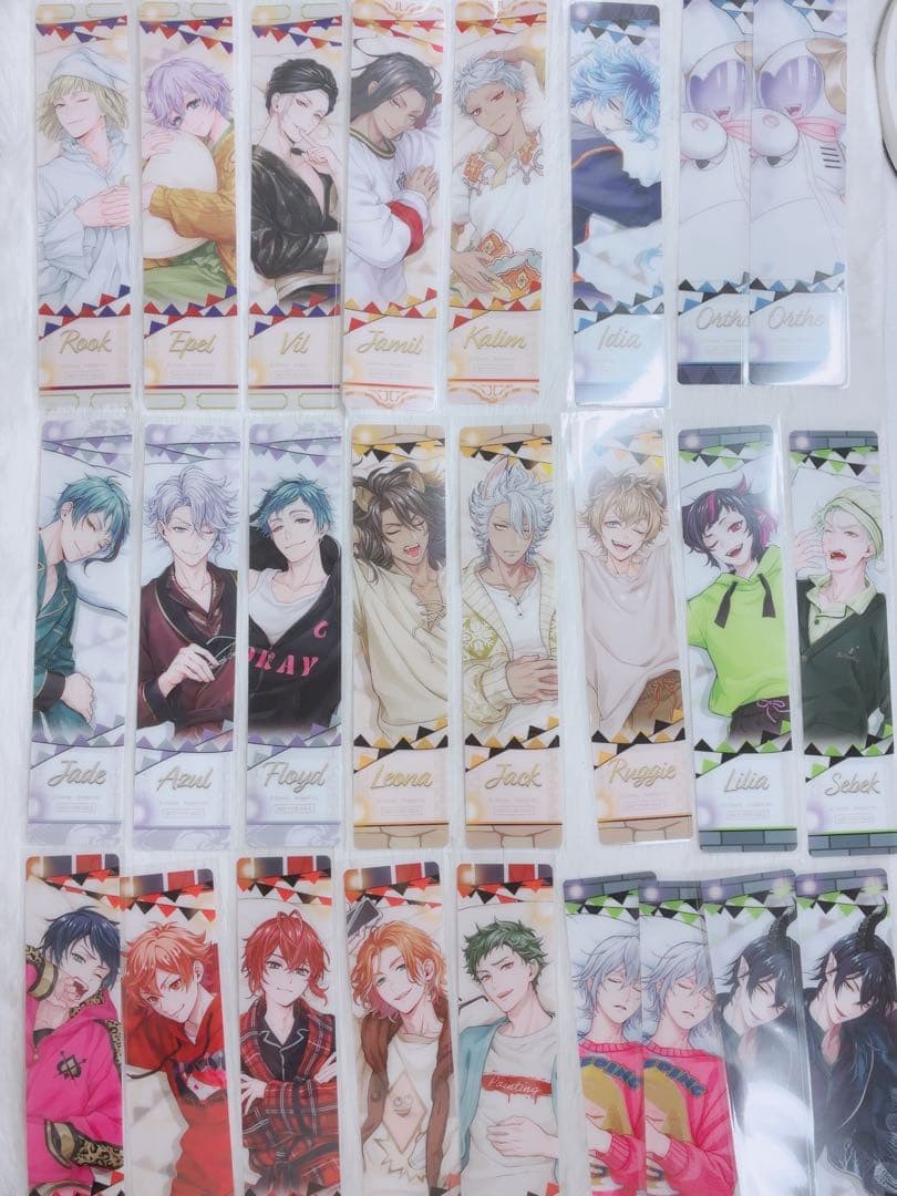 TwistedWonderland Premium Birthday 2026 Relax Ver. Clear Bookmark Complete Set TwistedWonderland Premium Birthday 2026 Relax Ver. Clear Bookmark Complete Set