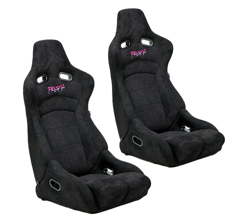NRG INNOVATION Seat Prisma Lab Recline Black Pair- RSC-710 L/R-BK