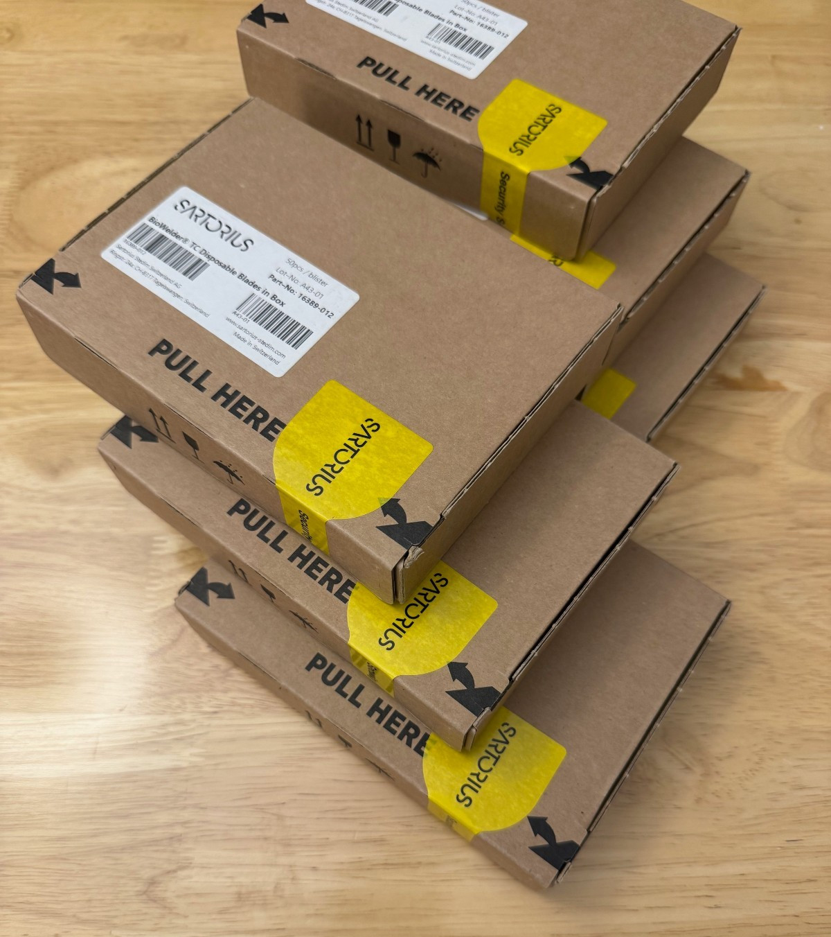 NEW Sartorius BioWelder TC Disposable Blades, Sealed Box Part # 16389-012, 50pcs NEW Sartorius BioWelder TC Disposable Blades, Sealed Box Part # 16389-012, 50pcs