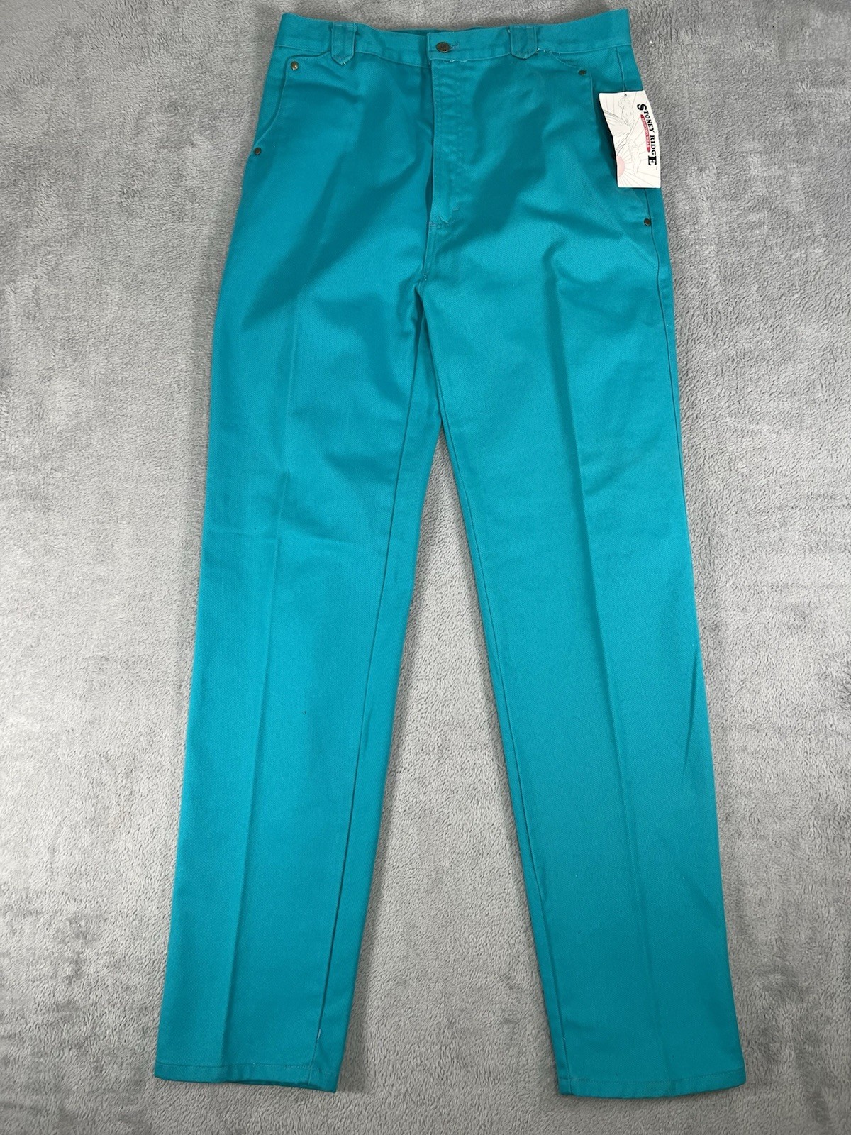 Vintage Stoney River Womens 17/18 Turquoise Bareback Western Jeans New With Tags Vintage Stoney River Womens 17/18 Turquoise Bareback Western Jeans New With Tags