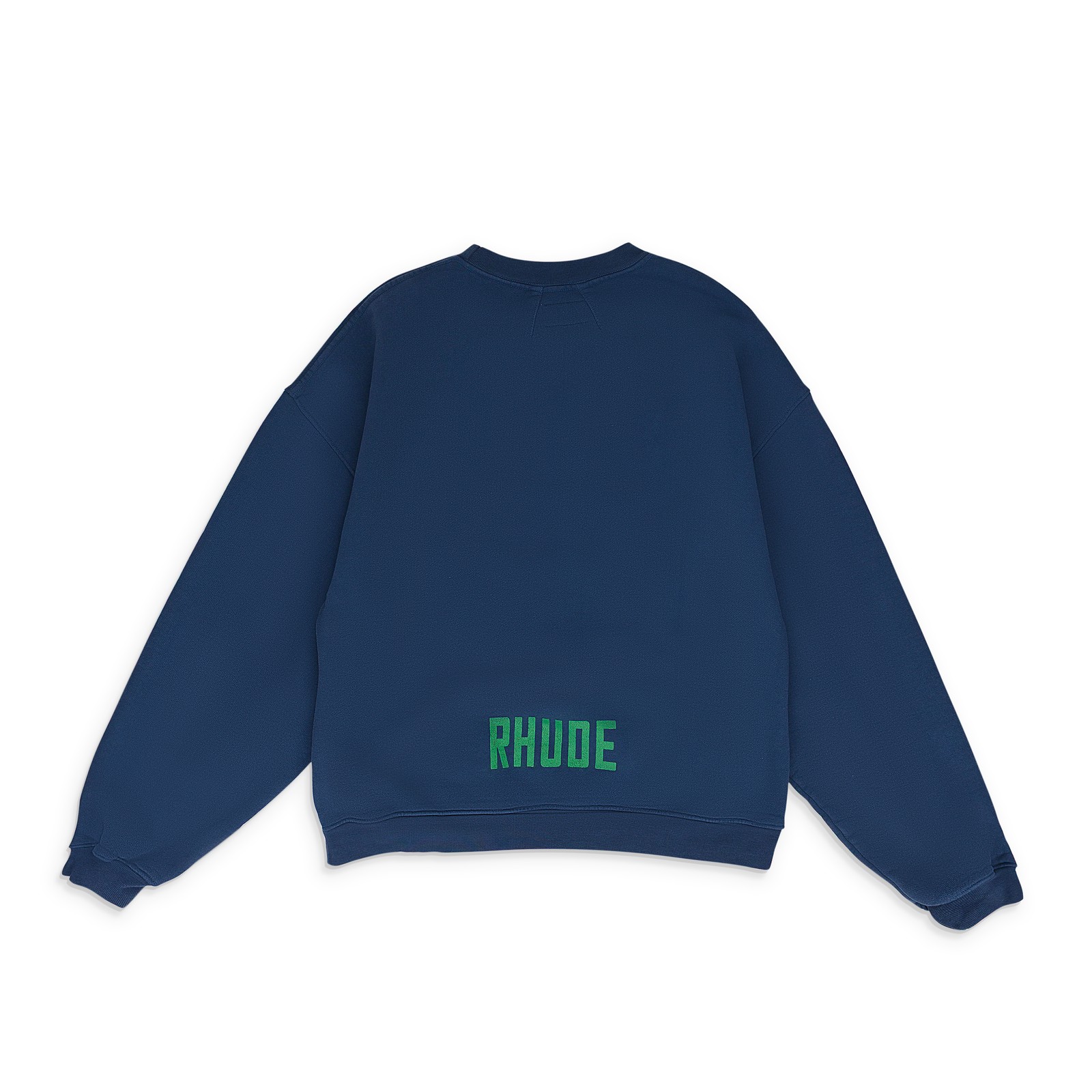 NWT RHUDE NAVY HAMPTON REGATTA CREWNECK SWEATSHIRT SIZE XS $595 NWT RHUDE NAVY HAMPTON REGATTA CREWNECK SWEATSHIRT SIZE XS $595