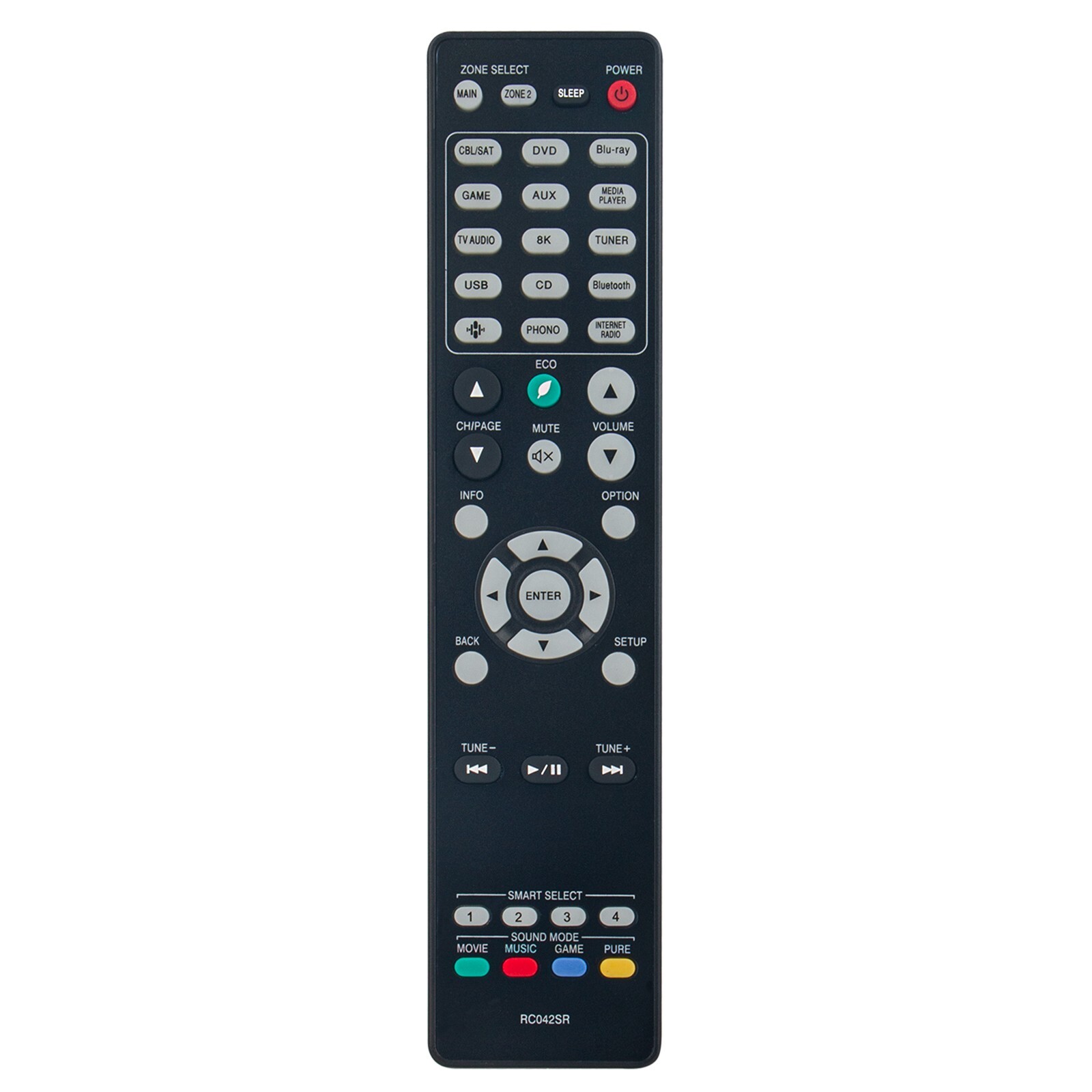 RC042SR Replace Remote for Marantz AV Receiver/Amplifier SR5015OM SR6015 SR5015