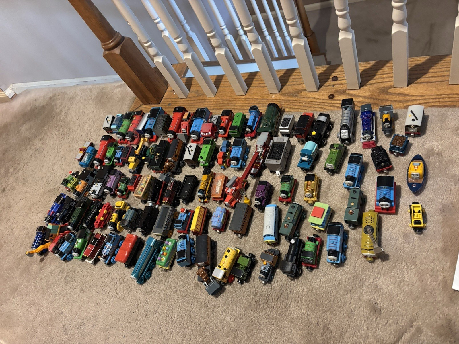 Thomas the Train and Friends Huge Mixed Lot of Trains, Wooden/Diecast 95+ VTG