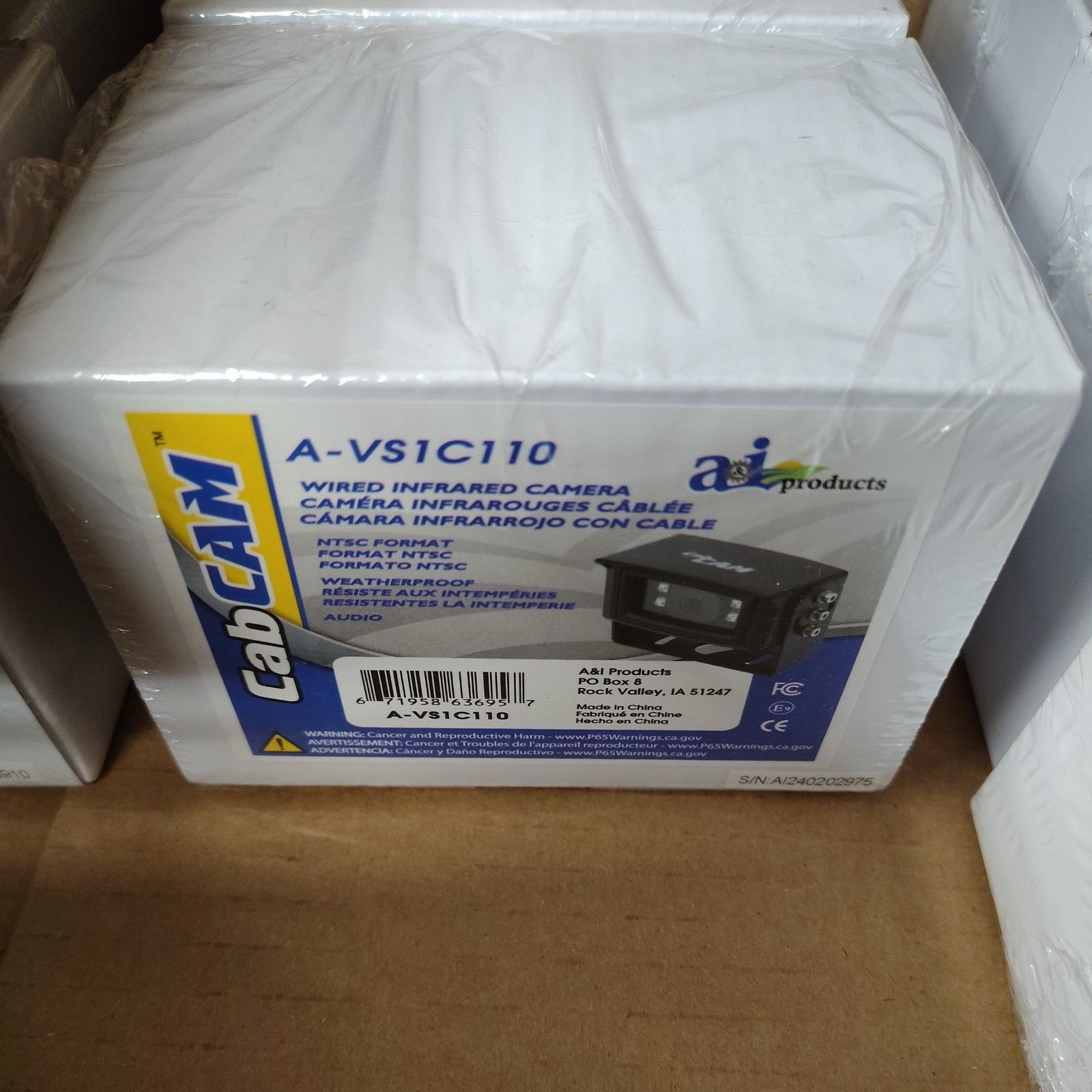 A&I Products CabCAM Wired Camera VS1C110