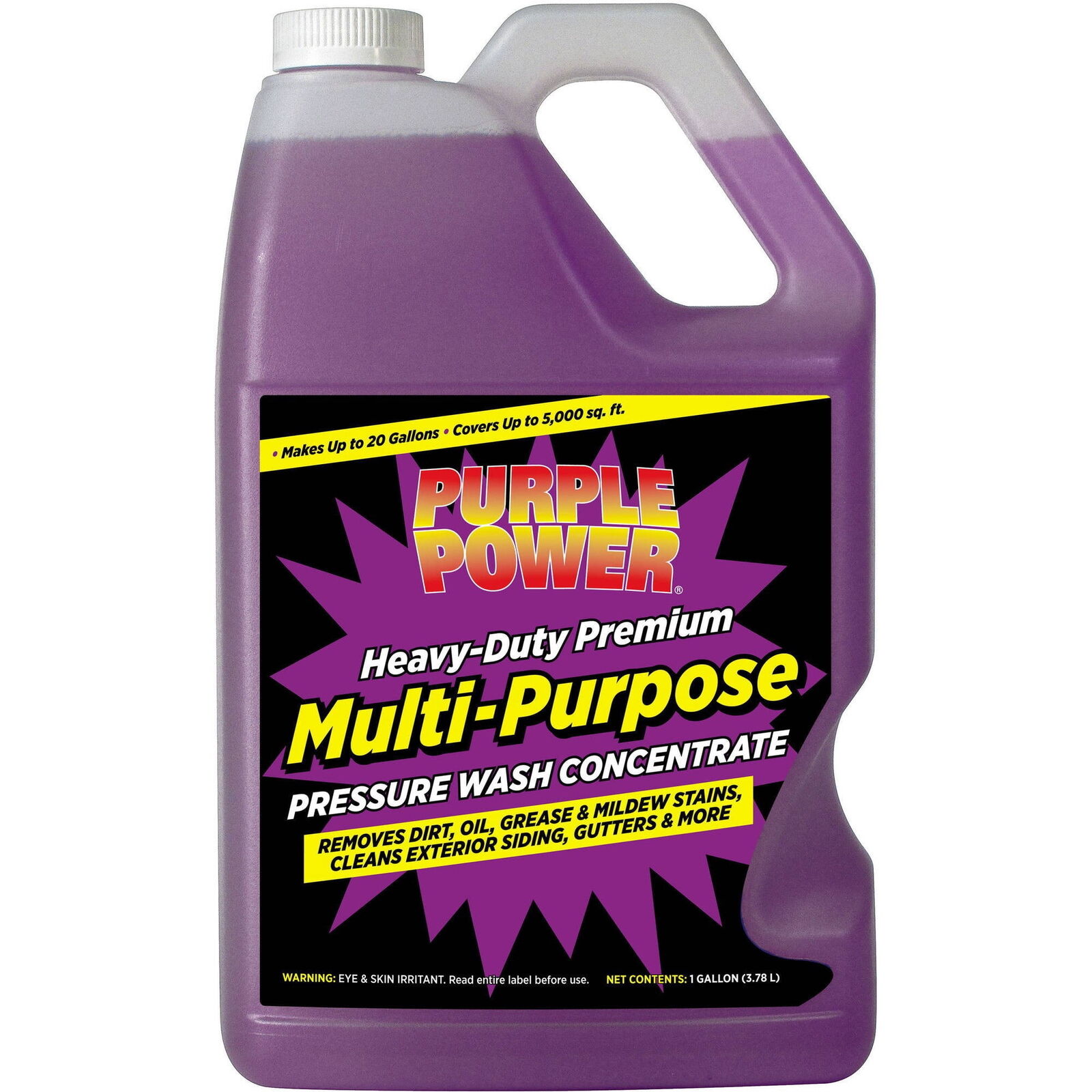 Purple Power Heavy-Duty Premium Multi-Purpose Pressure Washer Fluid Concentrate 