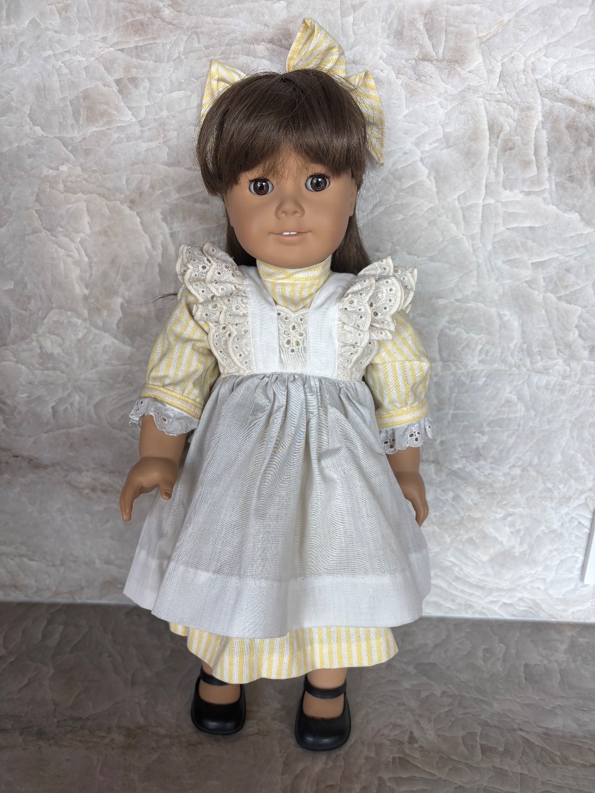 Vintage Pleasant Company White Body Samantha Doll - 1986 Neck Stamp Pre-Mattel