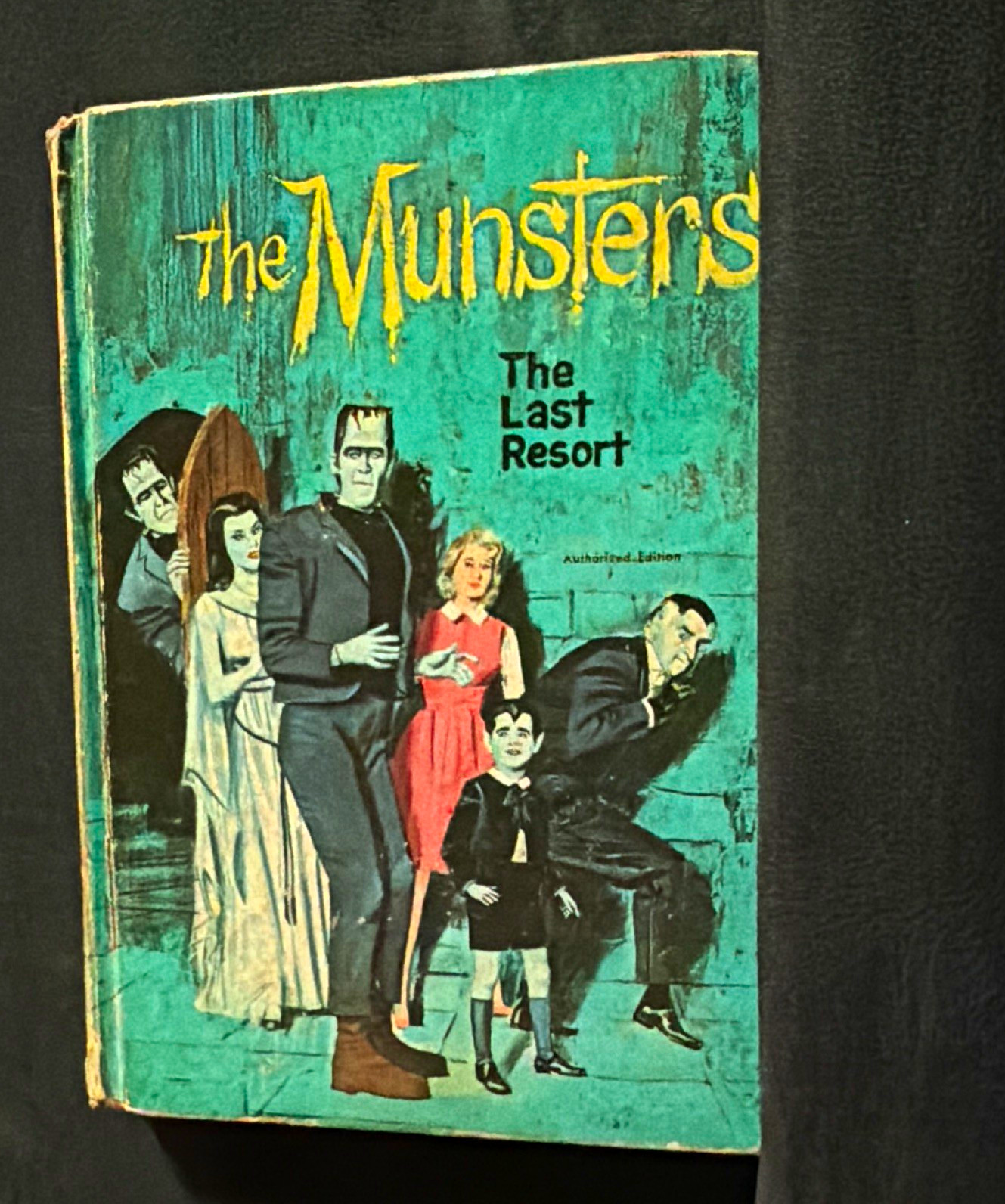 Johnston The Munsters: The Last Resort Hardcover 1966 Whitman Illus Johnston The Munsters: The Last Resort Hardcover 1966 Whitman Illus