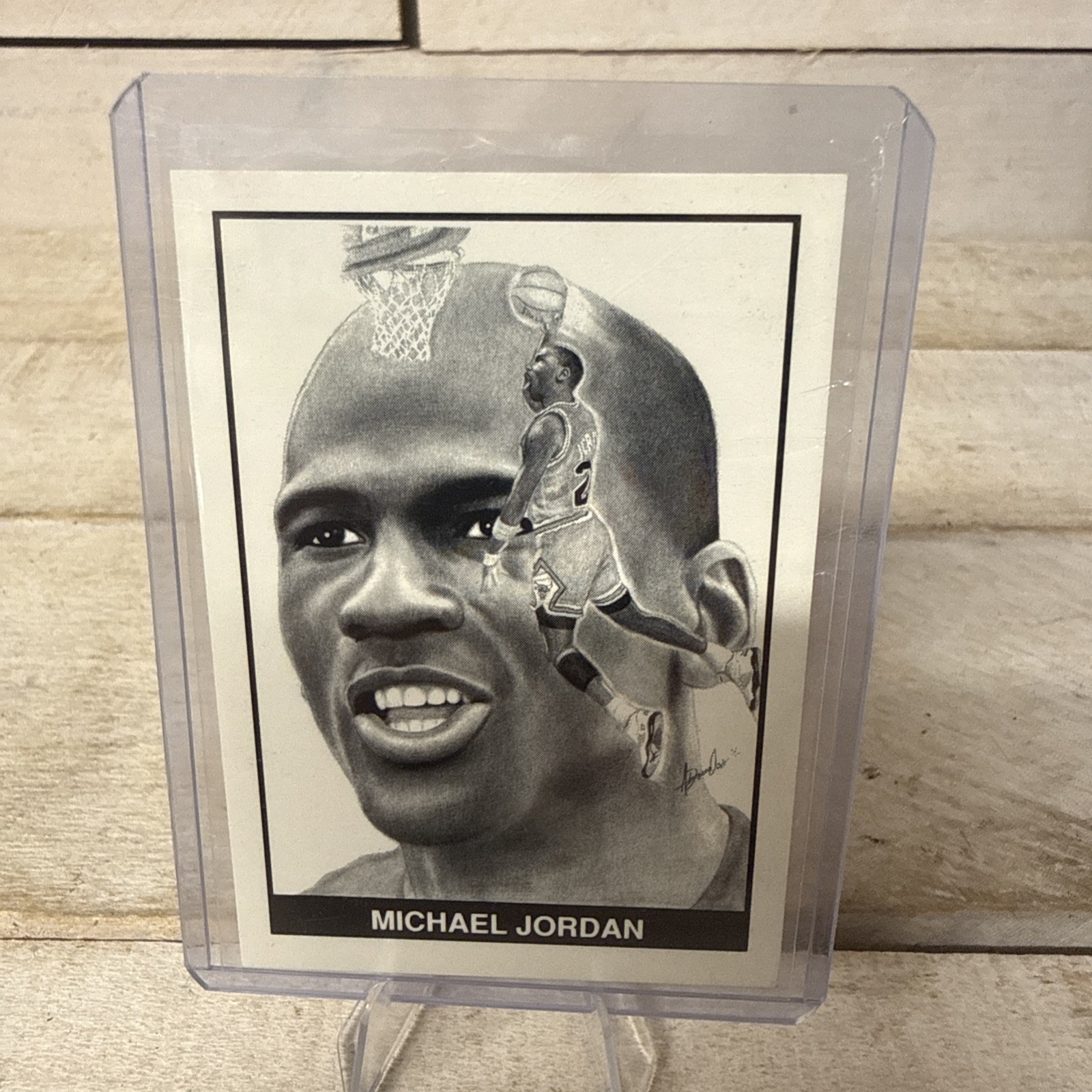1991 America\'s Finest Card Company MICHAEL JORDAN #NNO Chicago Bulls Card 1991 America\'s Finest Card Company MICHAEL JORDAN #NNO Chicago Bulls Card