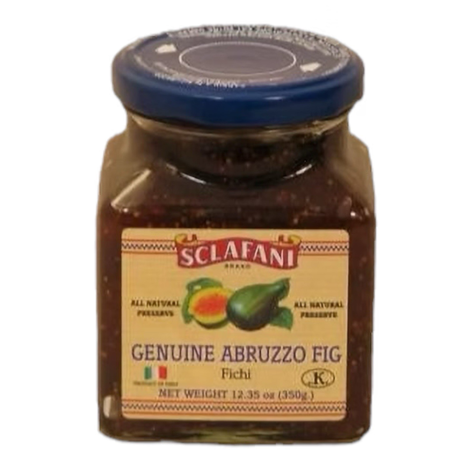 Sclafani Genuine Abruzzo Fig Jam 12.35 Oz Packed In Italy Sclafani Genuine Abruzzo Fig Jam 12.35 Oz Packed In Italy