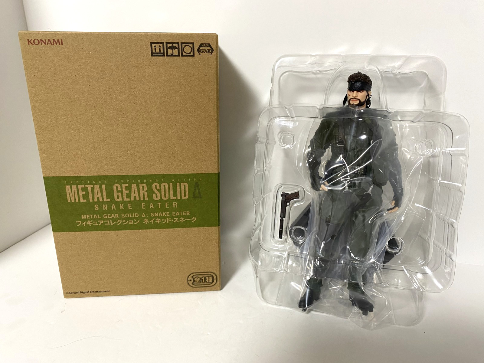 METAL GEAR SOLID: SNAKE EATER Figure Collection Naked Snake Japan