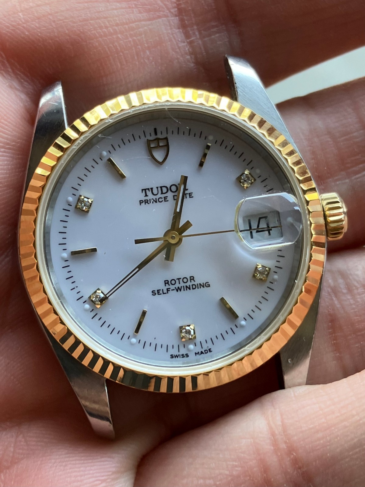 Tudor 74033 Stainless Steel 2824-2 Automatic Movement Watch