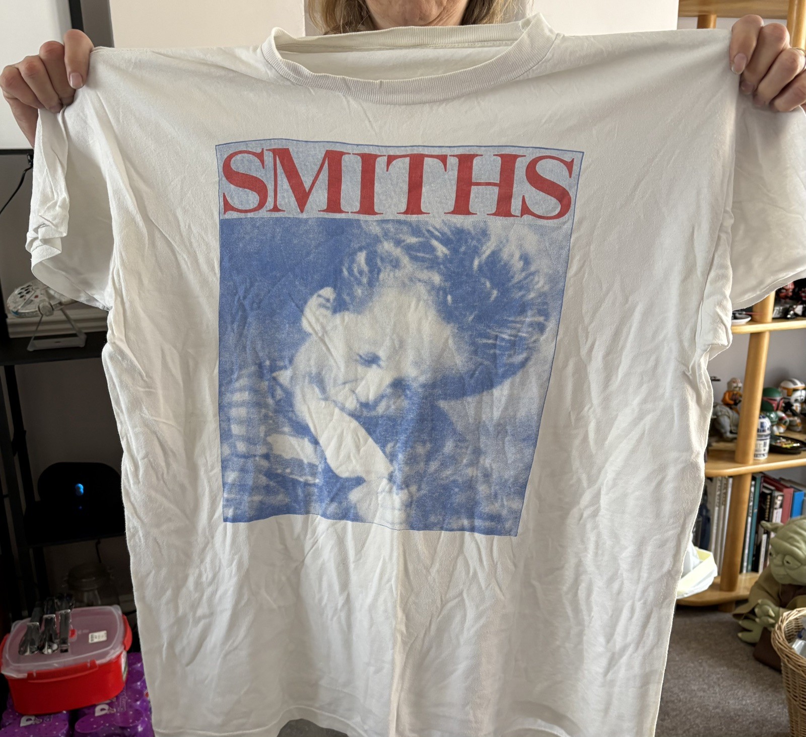 VINTAGE 1986 The Smiths Tour T-Shirt - Single Stitch - Authentic True Vintage