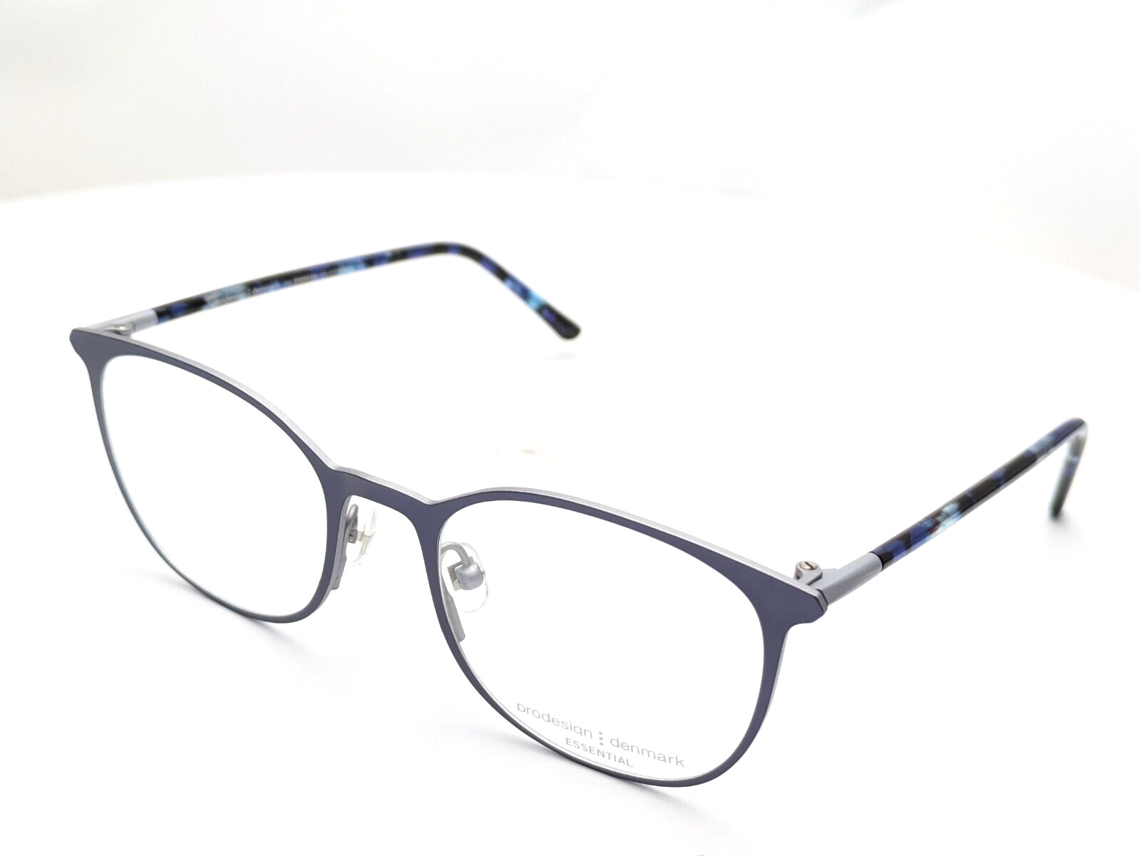 Prodesign Denmark 3160 c.9021 Round Blue Tortoise Womens Eyeglasses 48mm