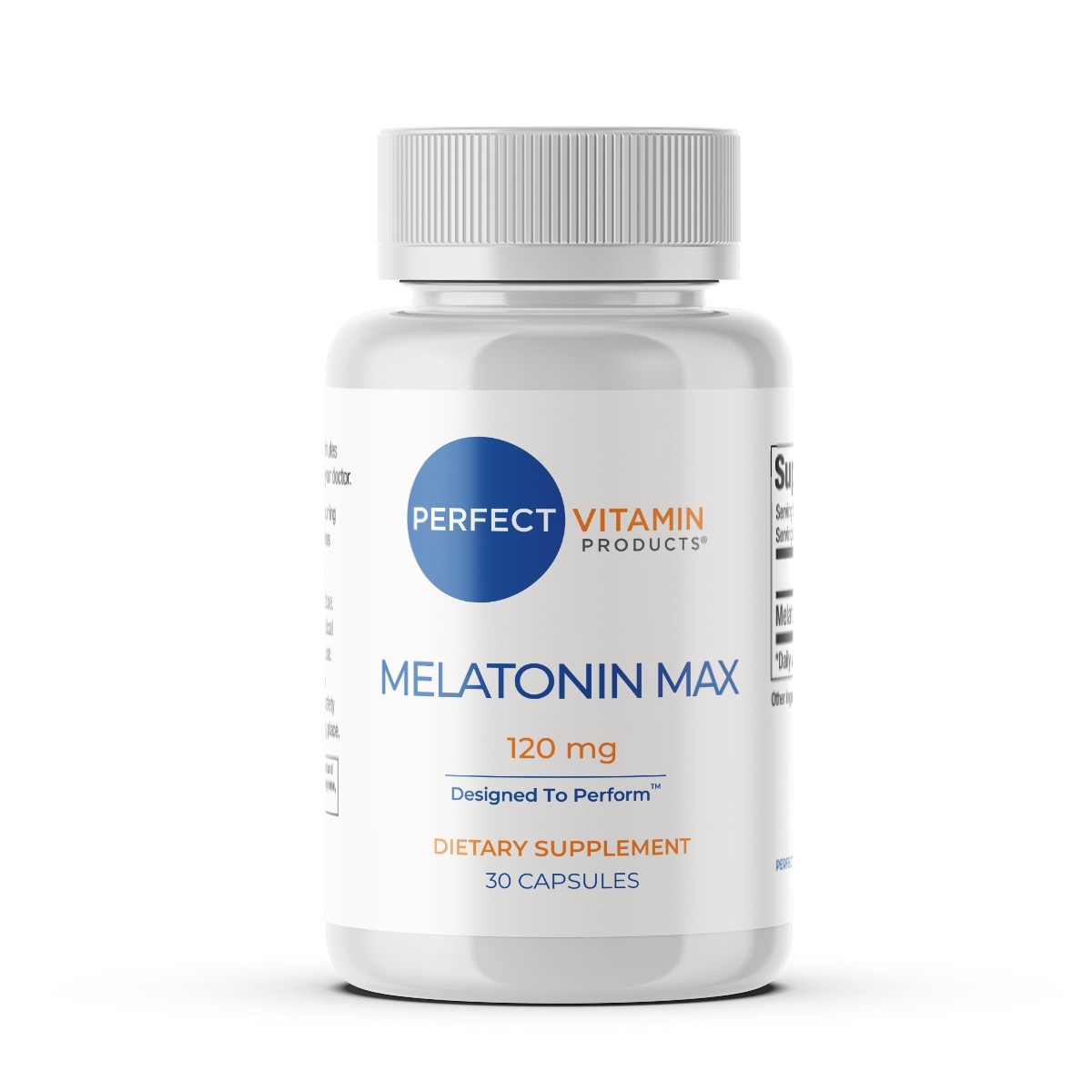 Perfect Vitamin- 120mg Melatonin Max | High-Dose | Extra-Strength Perfect Vitamin- 120mg Melatonin Max | High-Dose | Extra-Strength