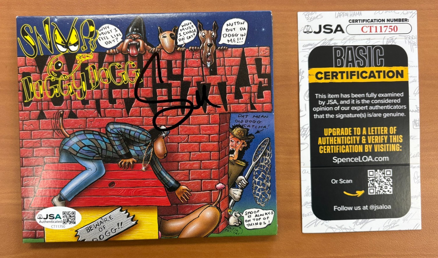 Snoop Dogg Signed Autographed 30th Anniversary “Doggystyle” CD JSA COA Snoop Dogg Signed Autographed 30th Anniversary “Doggystyle” CD JSA COA