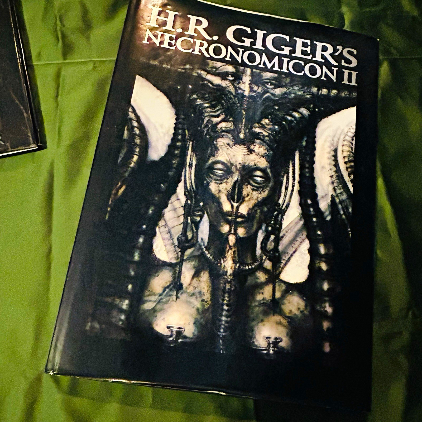 Vintage 1997 H.R. Giger Necronomicon II Hardcover Collectible Art Book Occult Vintage 1997 H.R. Giger Necronomicon II Hardcover Collectible Art Book Occult