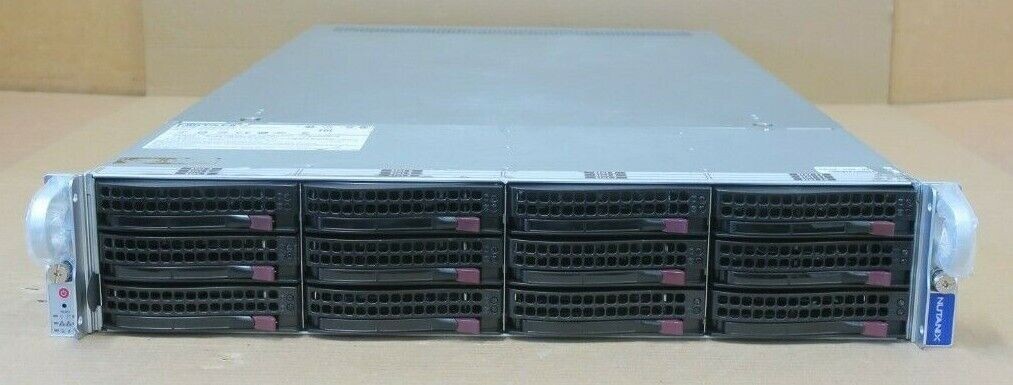 Supermicro SuperServer CSE-829U X10DRU-i+ 2x CPU 12x 3.5