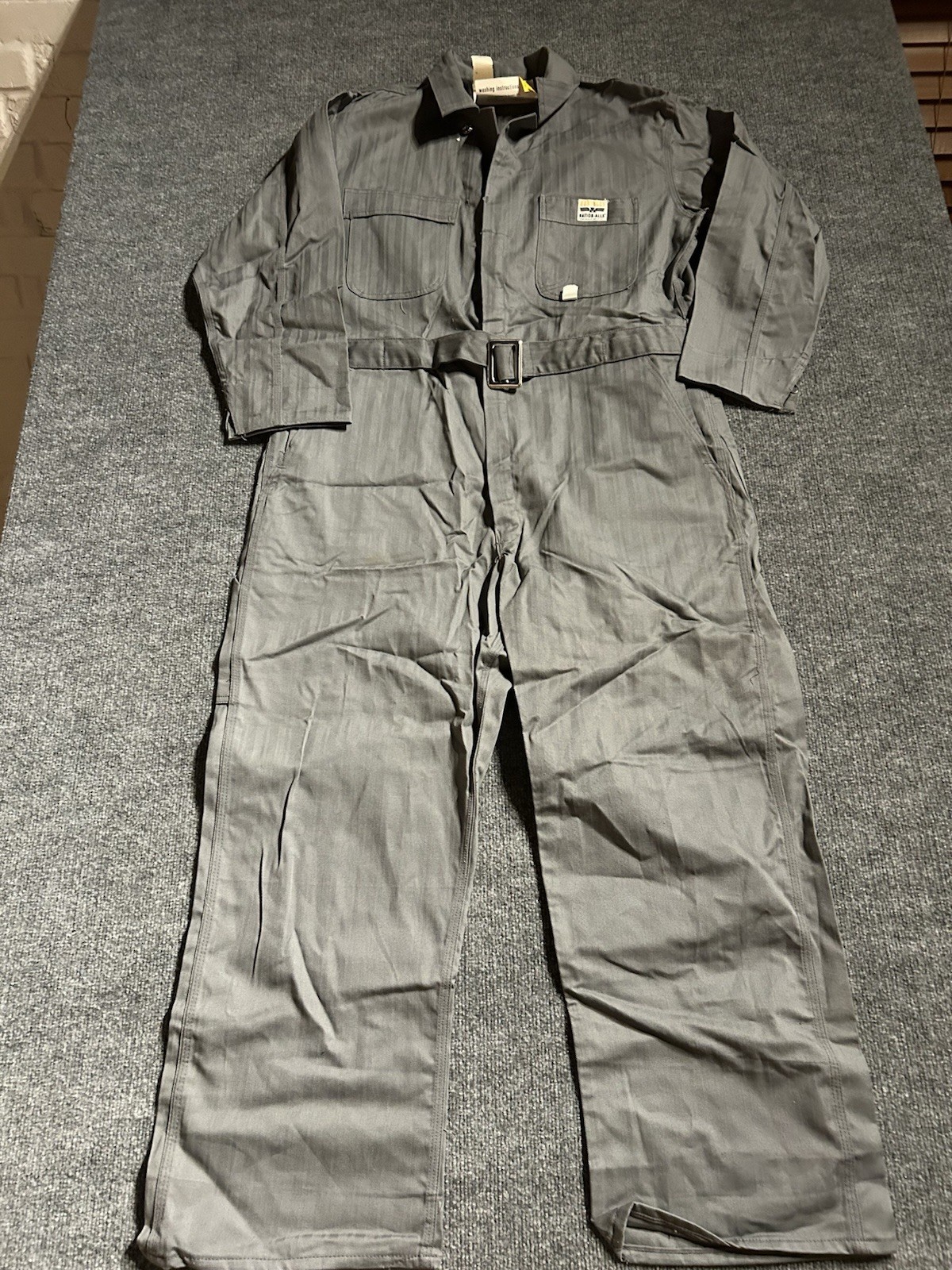 Vintage \'50s 60\'s Sears Coveralls Hercules Nation-Alls Grey Herringbone 42S NWT Vintage \'50s 60\'s Sears Coveralls Hercules Nation-Alls Grey Herringbone 42S NWT