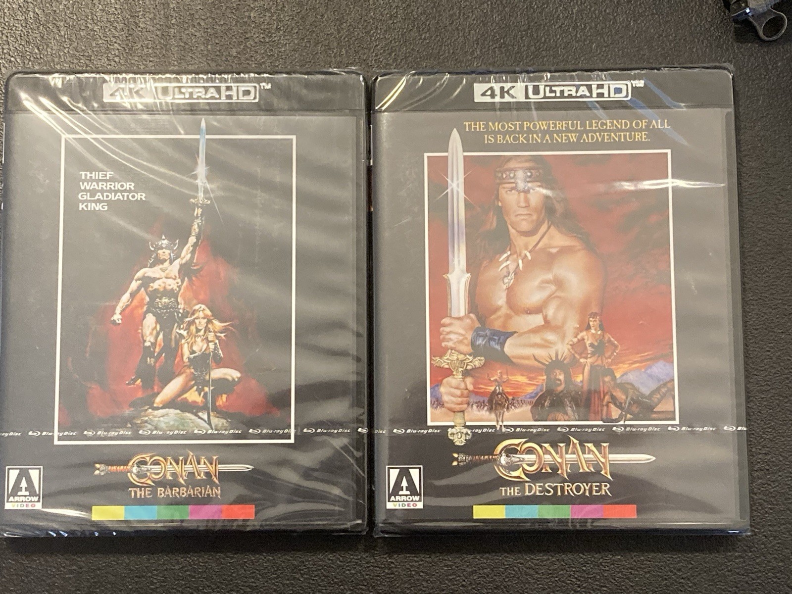 Conan 2 Film 4K UHD Conan the Barbarian and the Destroyer Arrow Video Brand New Conan 2 Film 4K UHD Conan the Barbarian and the Destroyer Arrow Video Brand New