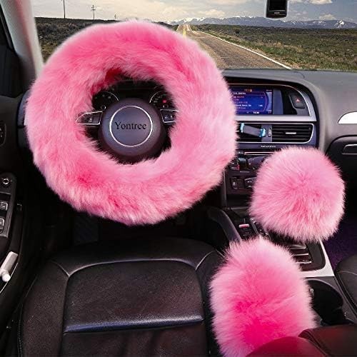 Fashion Fluffy Steering Wheel Covers for Women/Girls/Ladies/Men Australia Pure