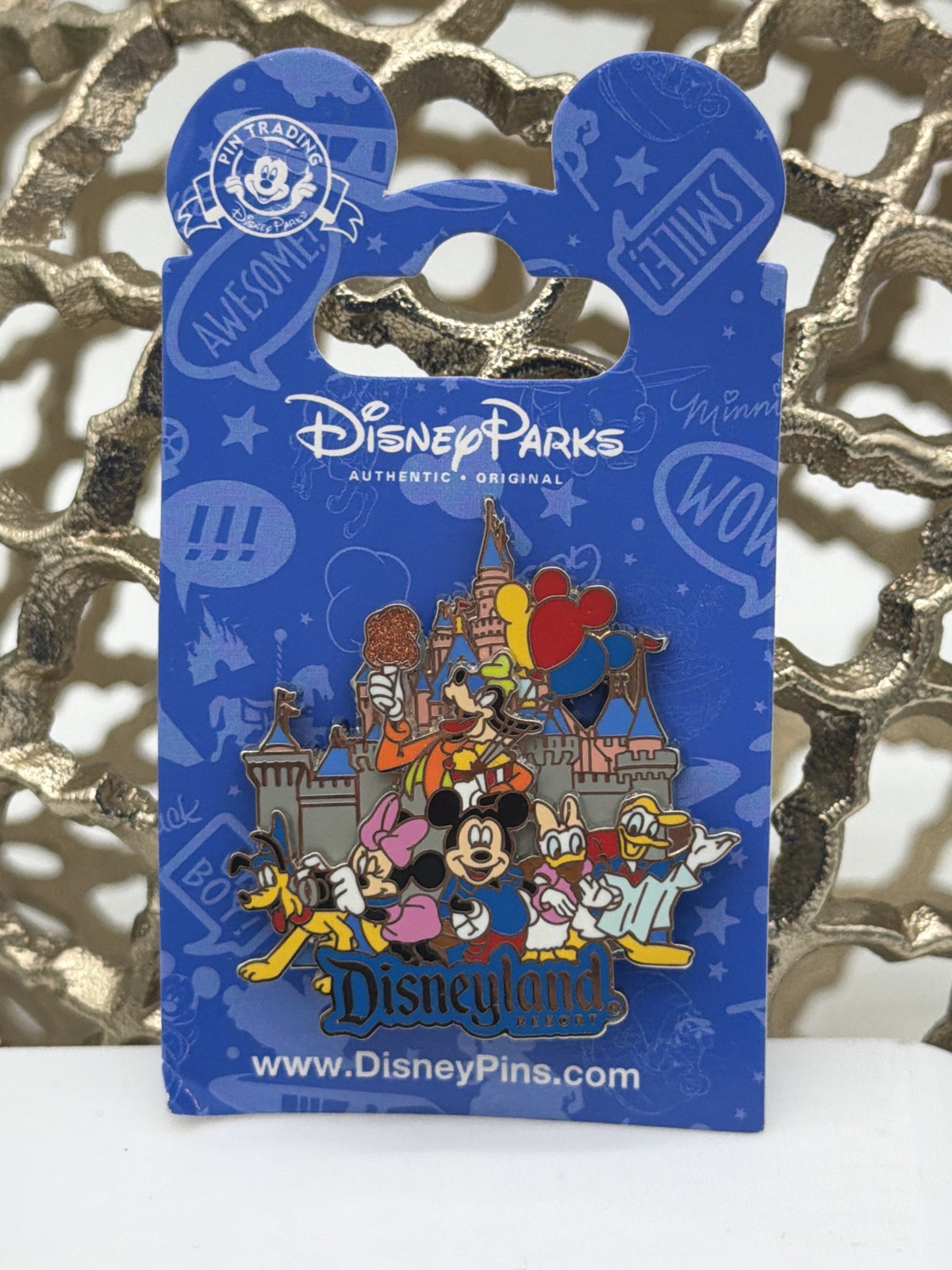 Disney Parks Pin Disneyland Resort Castle Mickey Minnie Donald Daisy Goofy Disney Parks Pin Disneyland Resort Castle Mickey Minnie Donald Daisy Goofy