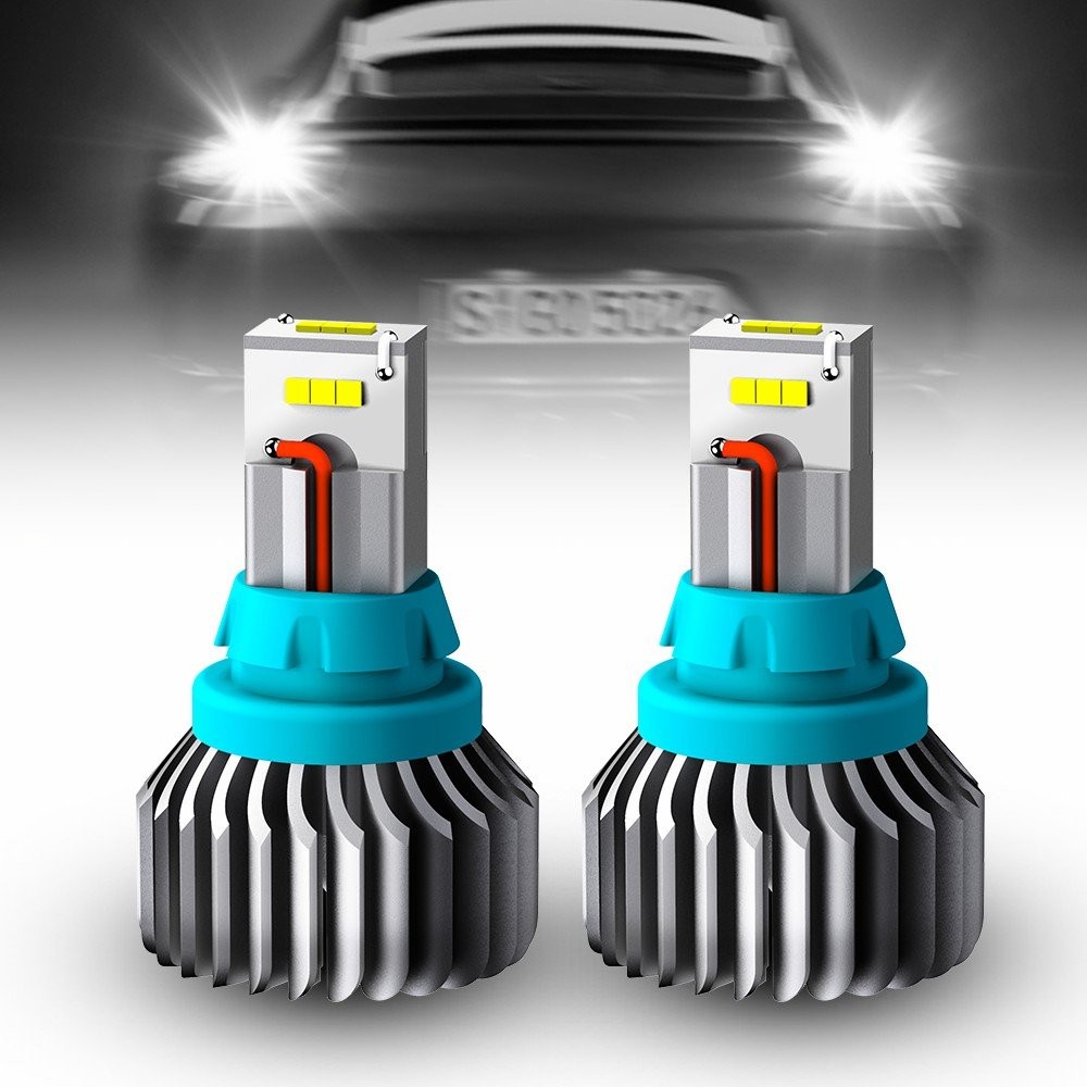 AUXITO PAIR T15 921 912 Reverse Backup Light LED Bulb 6000K 4000LM CSP White 12V