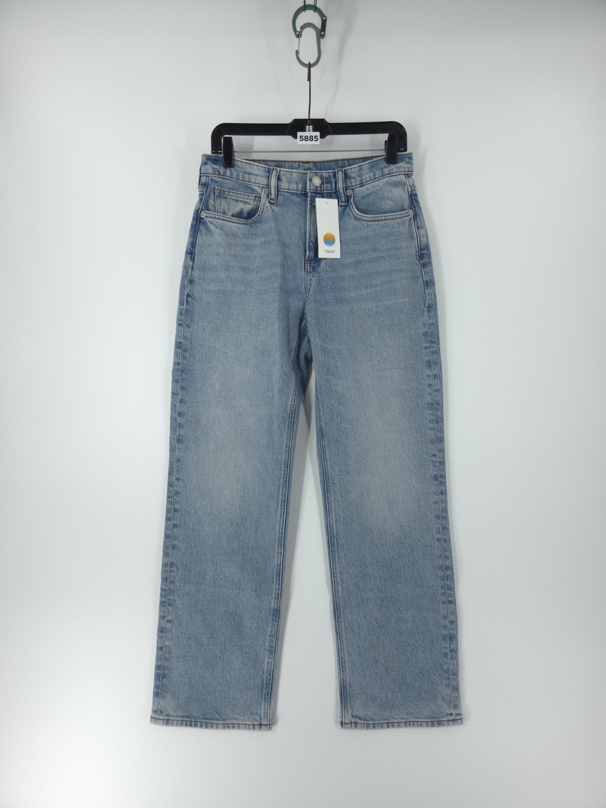 Vuori Women’s Vintage Jeans - Light Wash Indigo Denim Size 27