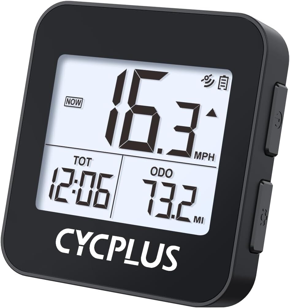 CYCPLUS G1 Wireless Mini GPS Bike Computer, Speedometer Odometer with Waterproof CYCPLUS G1 Wireless Mini GPS Bike Computer, Speedometer Odometer with Waterproof