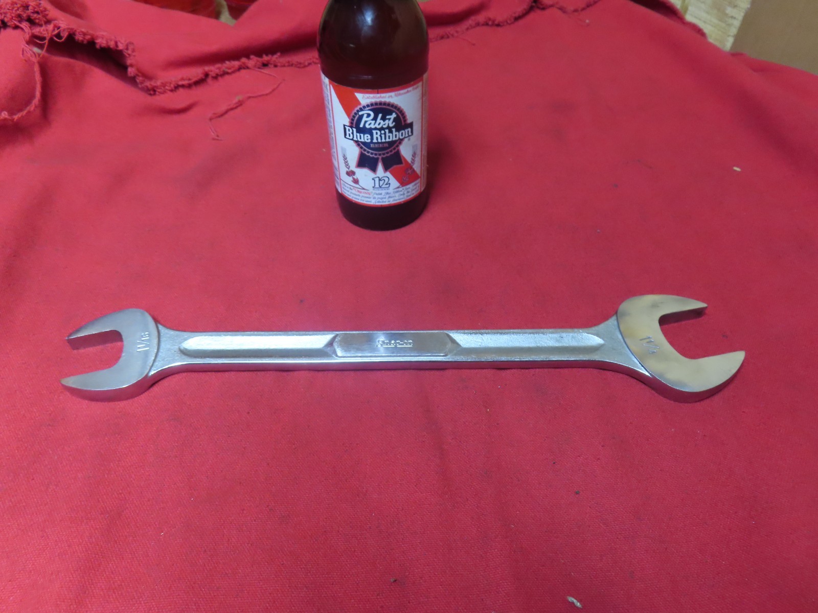 Vtg Snap-On VS 3440,1-1/4x1-1/16\'Wrench,Classic logo,1965~AVG/GD 🤠SO9.27.26