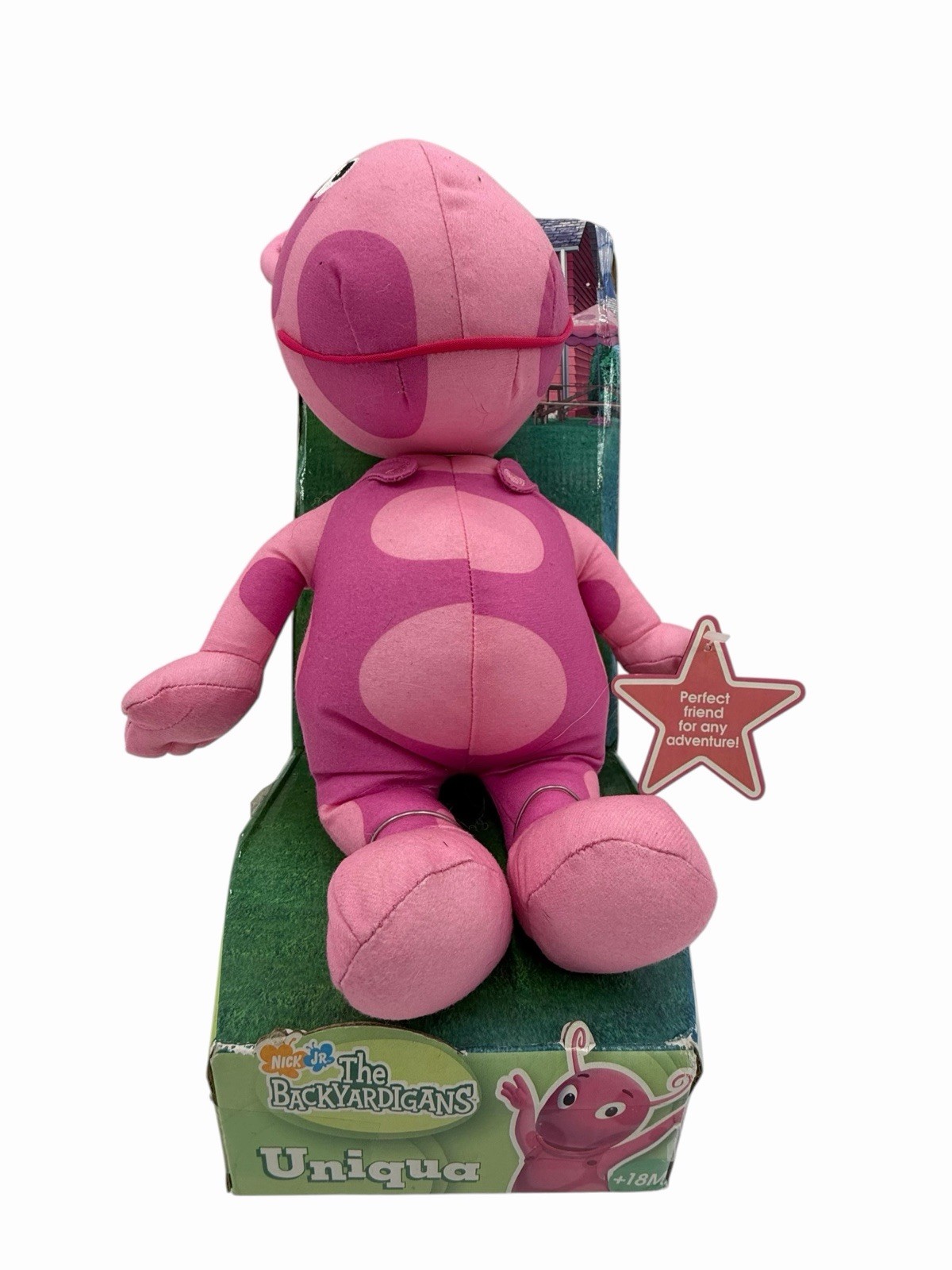 ✨2005 Fisher price nickelodeon backyardigan\'s uniqua plush NEW✨