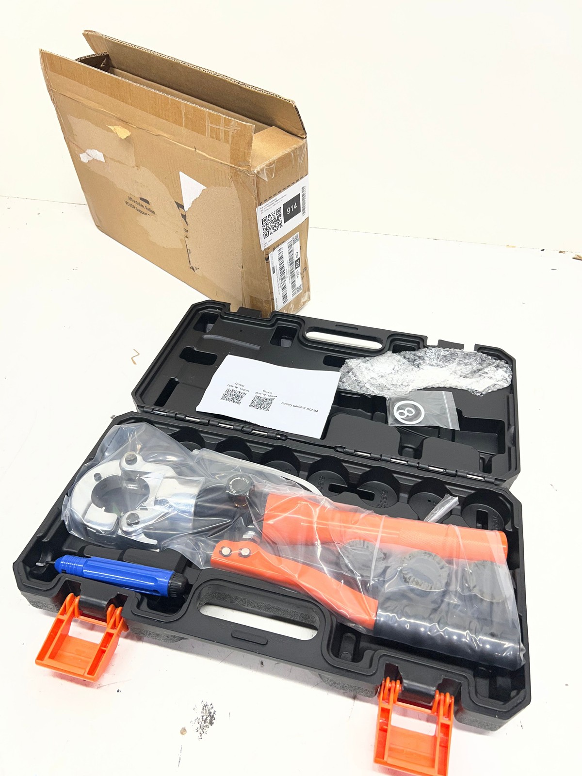 Vevor Copper Pipe Crimping Tool, Hydraulic Press Tool AL-1632