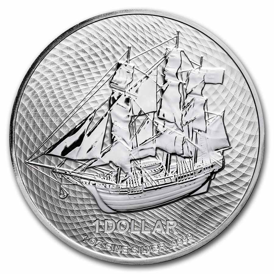 2022 Cook Islands 1 oz Silver Bounty BU 2022 Cook Islands 1 oz Silver Bounty BU