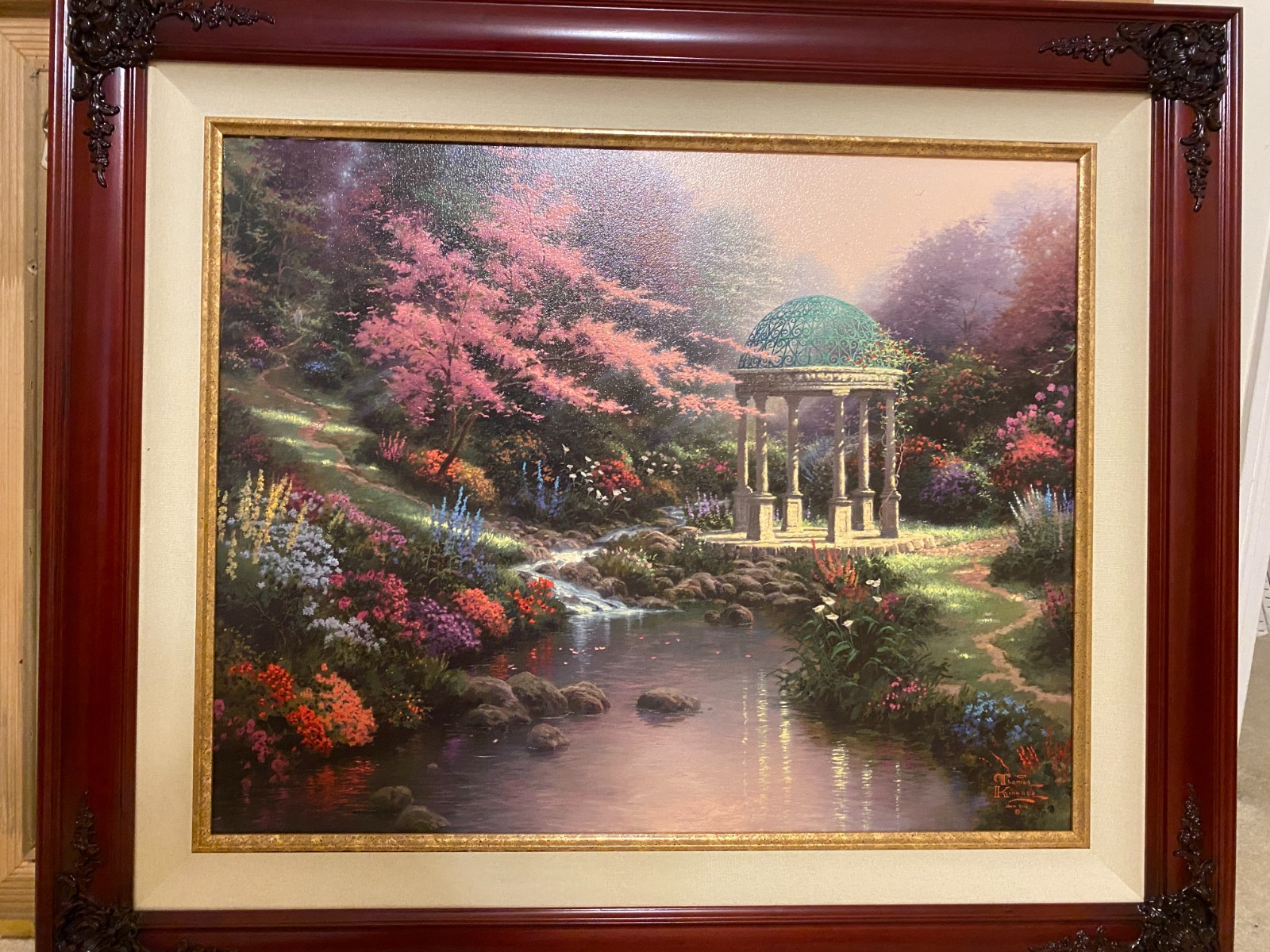 *Rare P/P* Thomas Kinkade “POOLS OF SERENITY\