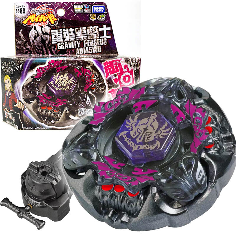 TAKARA TOMY Gravity Perseus Destroyer AD145WD Beyblade Metal BB80 New In box