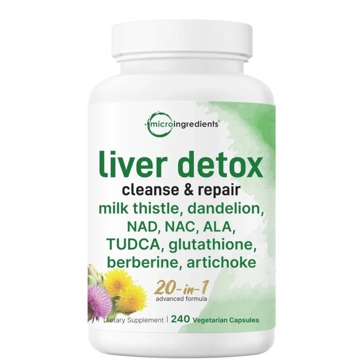 Liver Detox 240 Caps – 20-in-1 Advanced Complex for Cleanse & Repair Liver Detox 240 Caps – 20-in-1 Advanced Complex for Cleanse & Repair